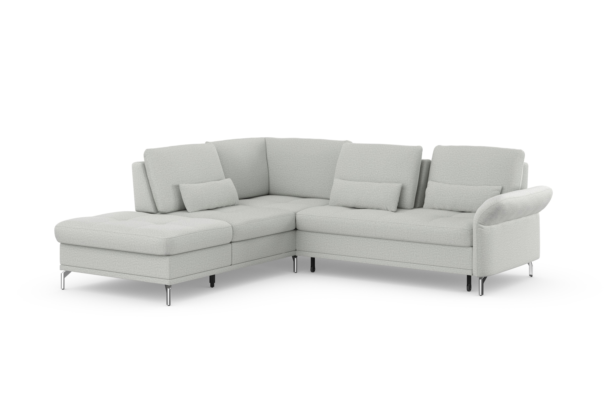 INOSIGN Ecksofa »Palm Beach L-Form«, Federkern, mit Sitztiefenverstellung, wahlweise mit Bettfunktion
