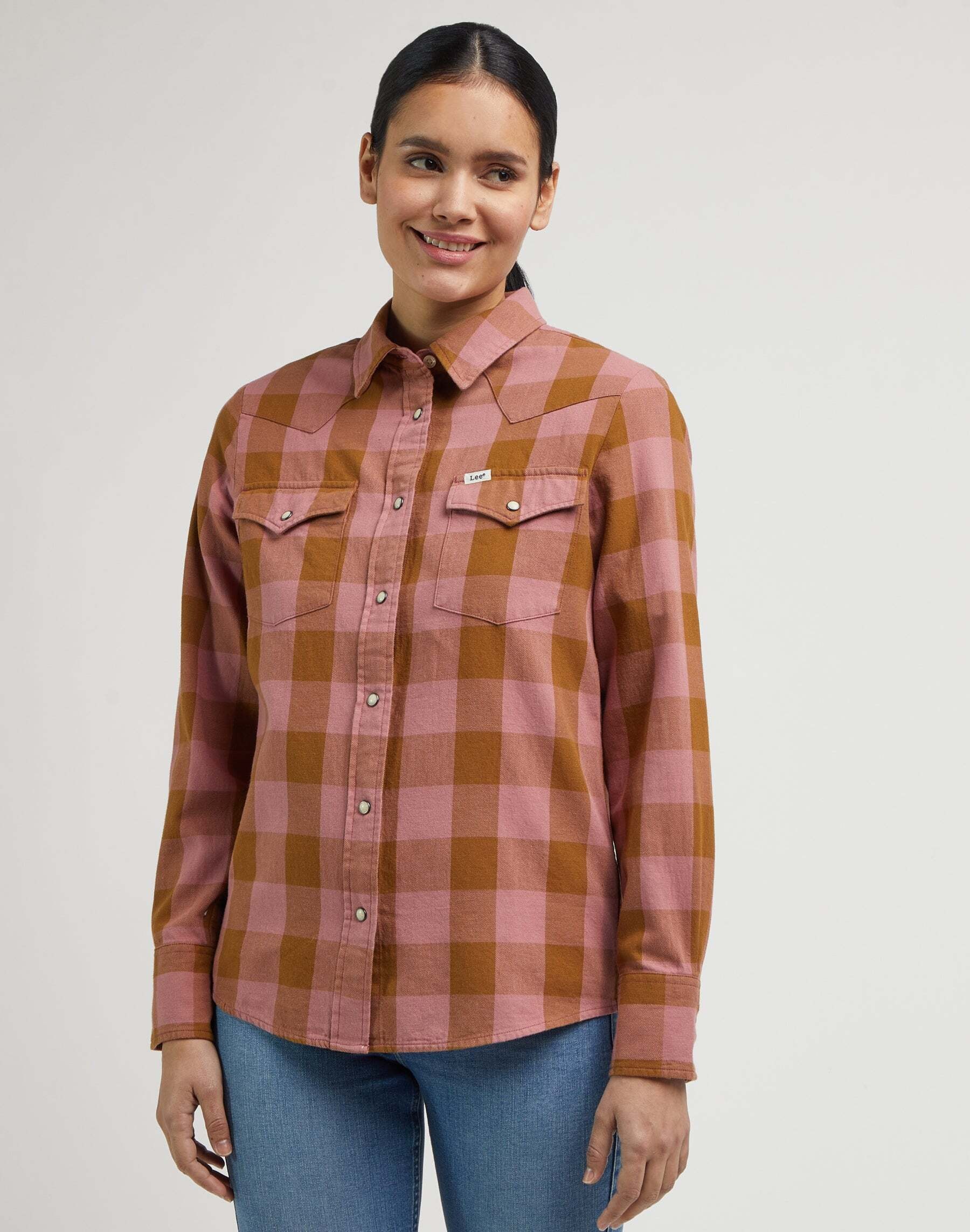 Kurzarmbluse »LEE Langarmhemd Western Shirt«