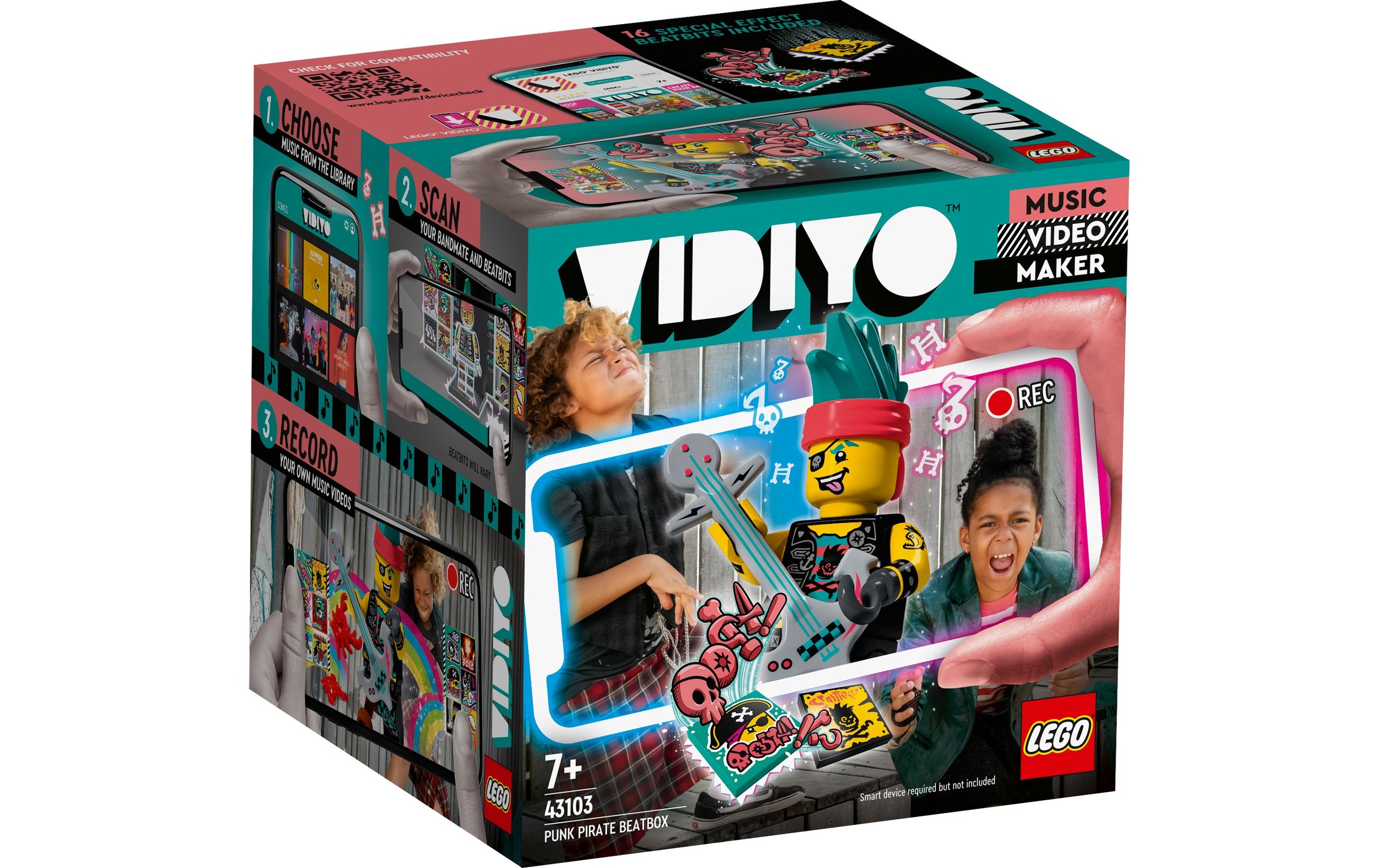 Image of LEGO® Konstruktionsspielsteine »Punk Pirate BeatBox 43« bei Ackermann Versand Schweiz