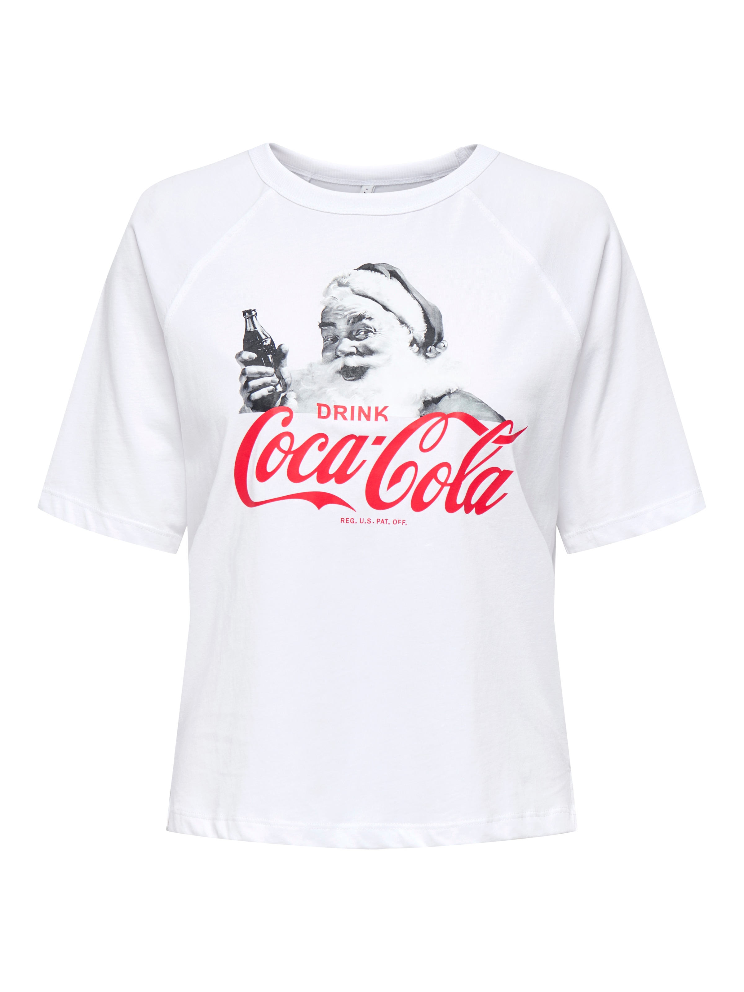 ONLY CARMAKOMA T-shirt à manches courtes »CARCOCA COLA XMAS LIFE S/S TOP JRS«
