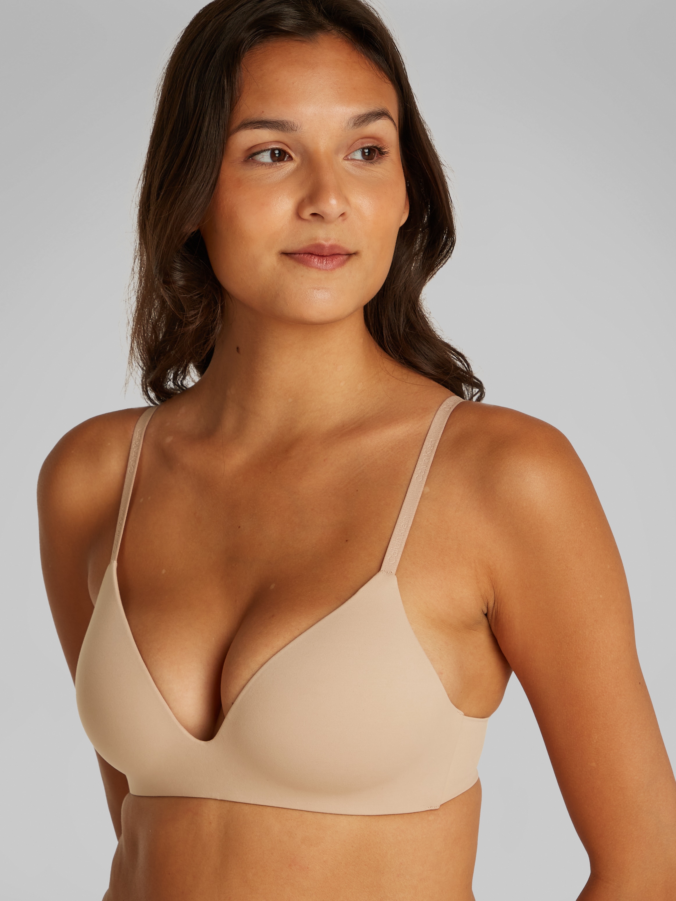 Calvin Klein Underwear Schalen-BH »WIRE FREE T SHIRT BRA«, mit Logoschriftzügen
