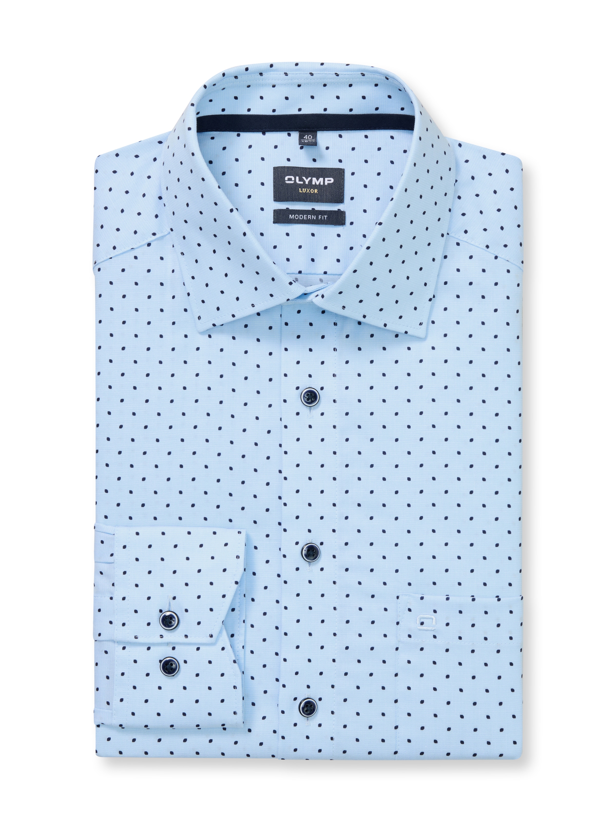 OLYMP Chemise à manches longues »Luxor« Businesshemd, modern fit, New-Kentkragen, extra langer Arm