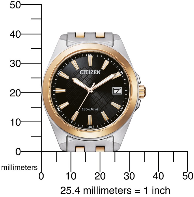 Citizen Solaruhr, Armbanduhr, Damenuhr, Edelstahlarmband, bis 10 bar wasserdicht, Datum