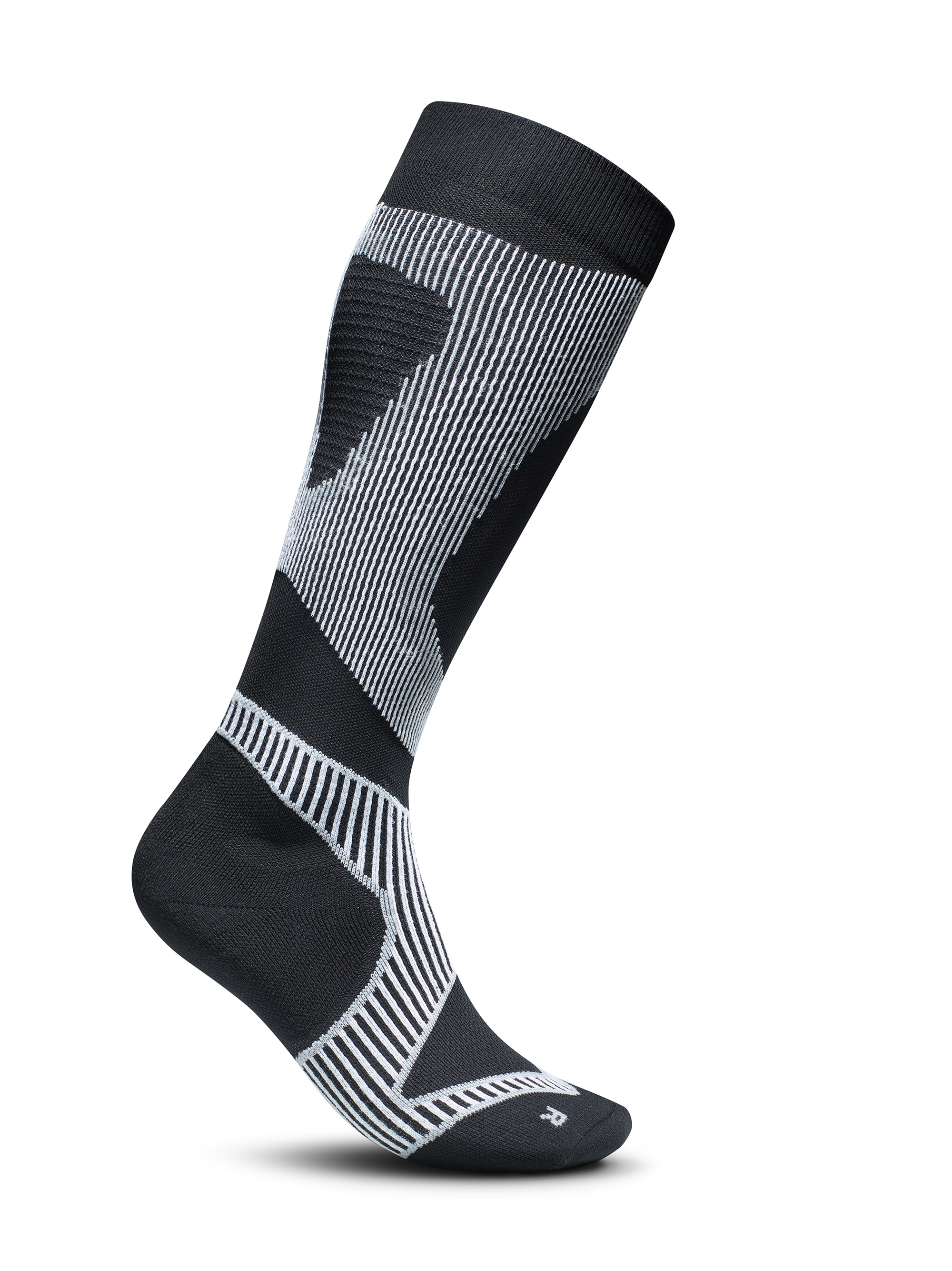 Image of Bauerfeind Sportsocken "RUN PERFORMANCE COMPRESSION SOCKS" atmungsaktives High-Performance-Gestrick, gezielte Kompression