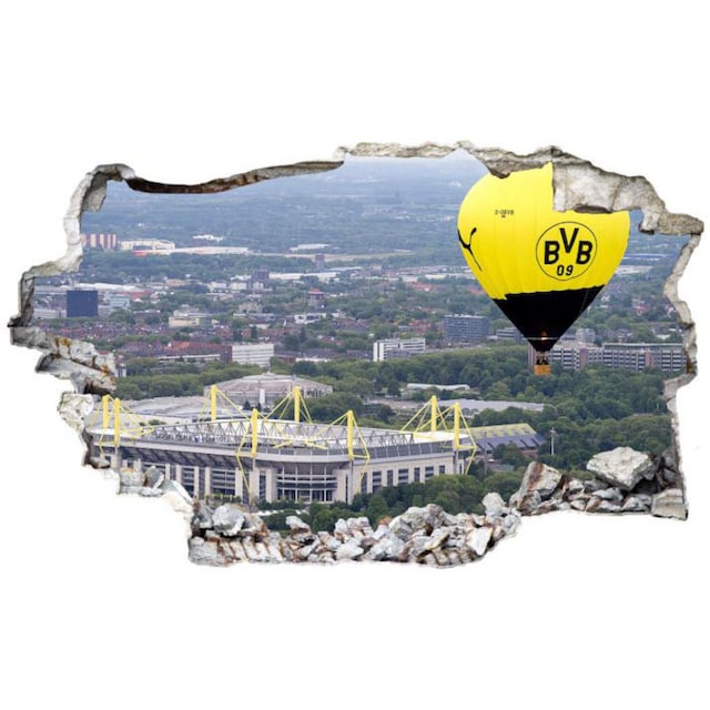 Wall-Art Wandtattoo »3D Fussball BVB Heissluftballon«, (1 St.) jetzt kaufen