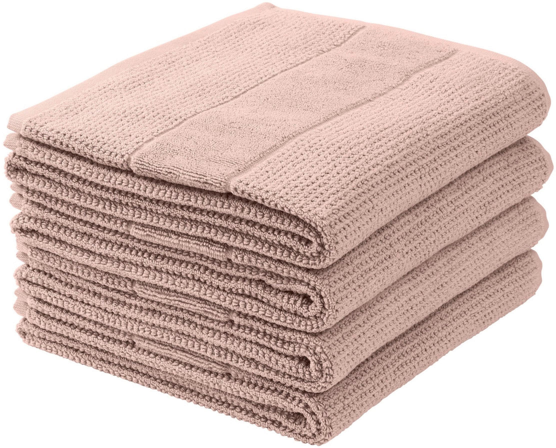 bequem (4 Reiskorn-Optik, MADE GREEN Set Handtücher Baumwolle«, Schiesser by kaufen St.), IN »Turin OEKO-TEX®-zertifiziert 100% 4er im aus