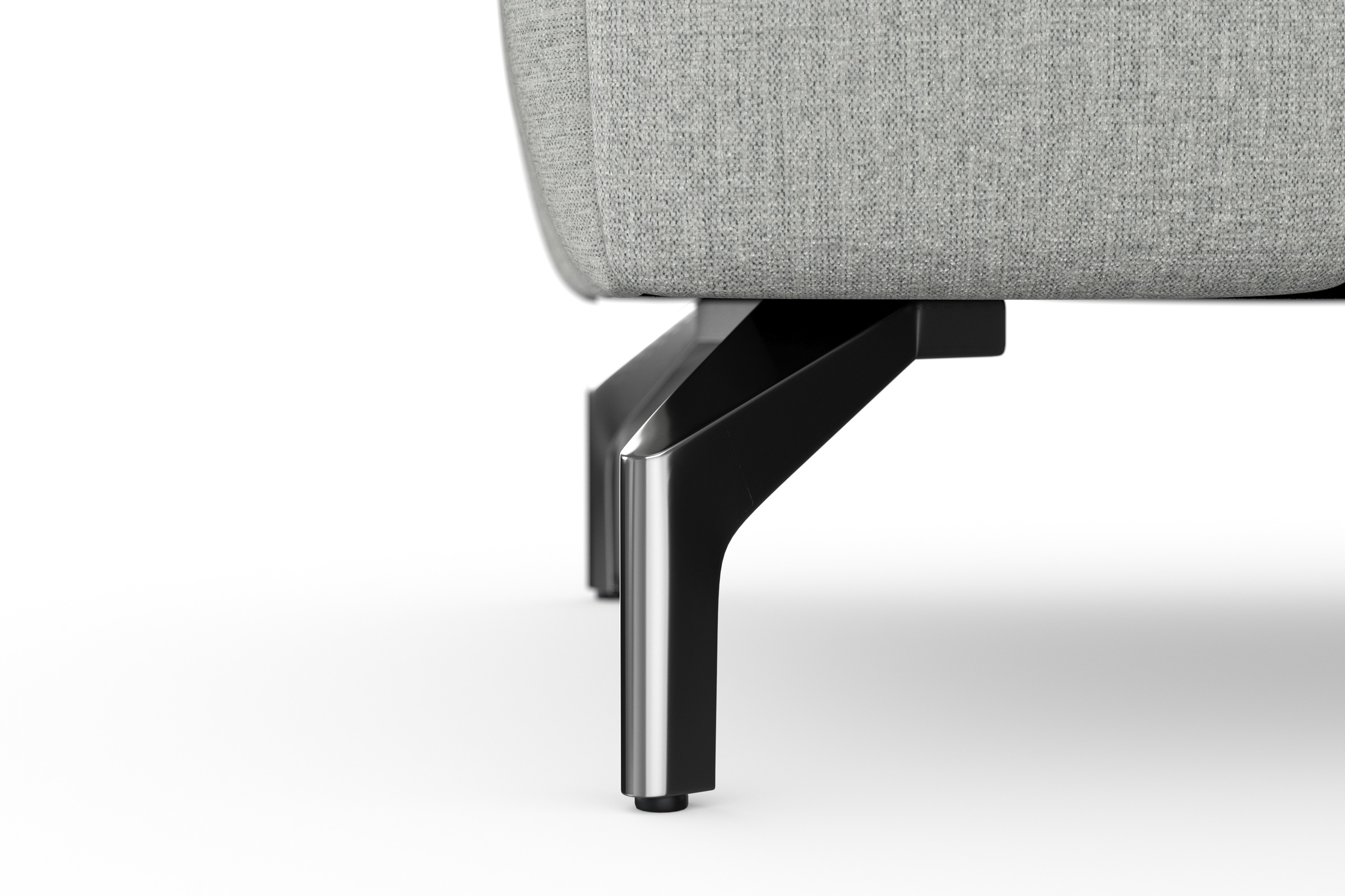 sit&more Hocker »Cool«, mit silberfarbenen Füssen