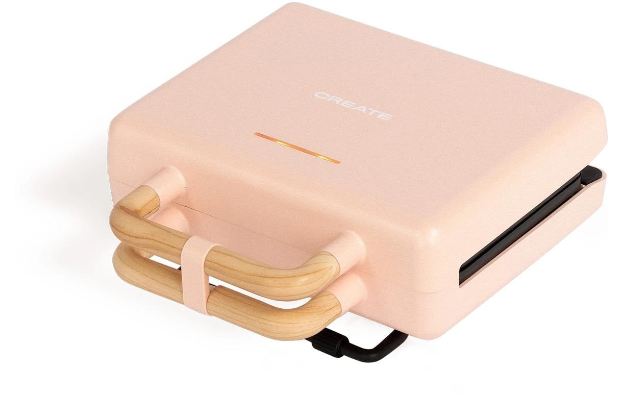 Waffeleisen »Create Stone 3 in 1 Studio Pastelrosa«, 800 W