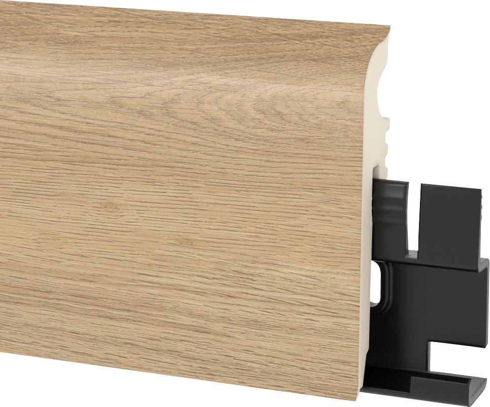 Image of Arbiton Sockelleiste »VIGO 60 Calvia«, (Set, 2 St., 2 Stück á 2,20m), Eiche, Hochwertige Designleiste für Vinyl bei Ackermann Versand Schweiz