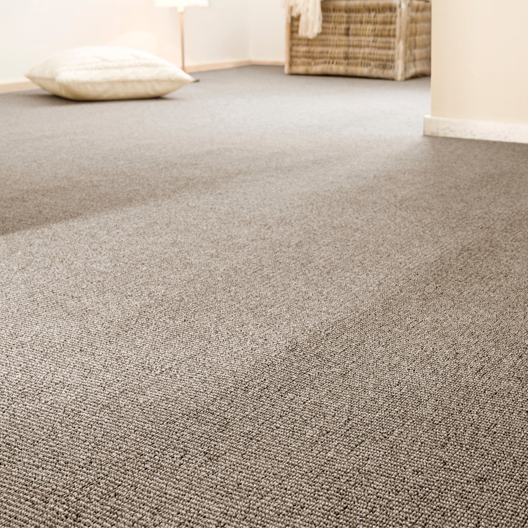 Image of Andiamo Teppichboden "Bruce, Schlinge, Gesamthöhe 4 mm, Luxusklasse LC1" rechteckig meliert, Breite 400 cm, Wohnzimmer, strapazierfähig & robust