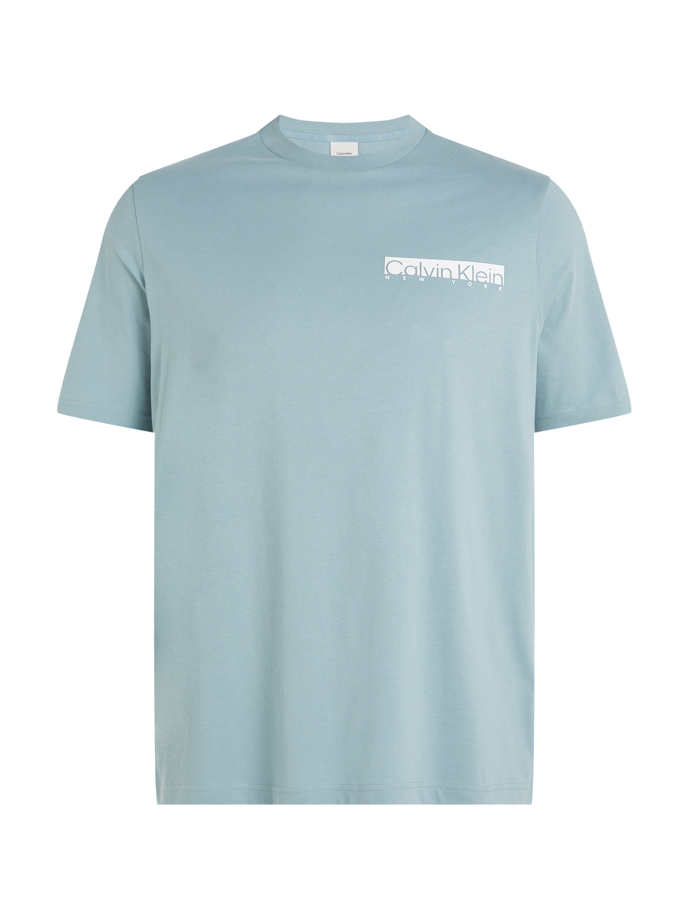 Calvin Klein Big&Tall Rundhalsshirt »BT_NY CHEST BOX LOGO T-SHIRT«, in Grossen Grössen mit Logoprint