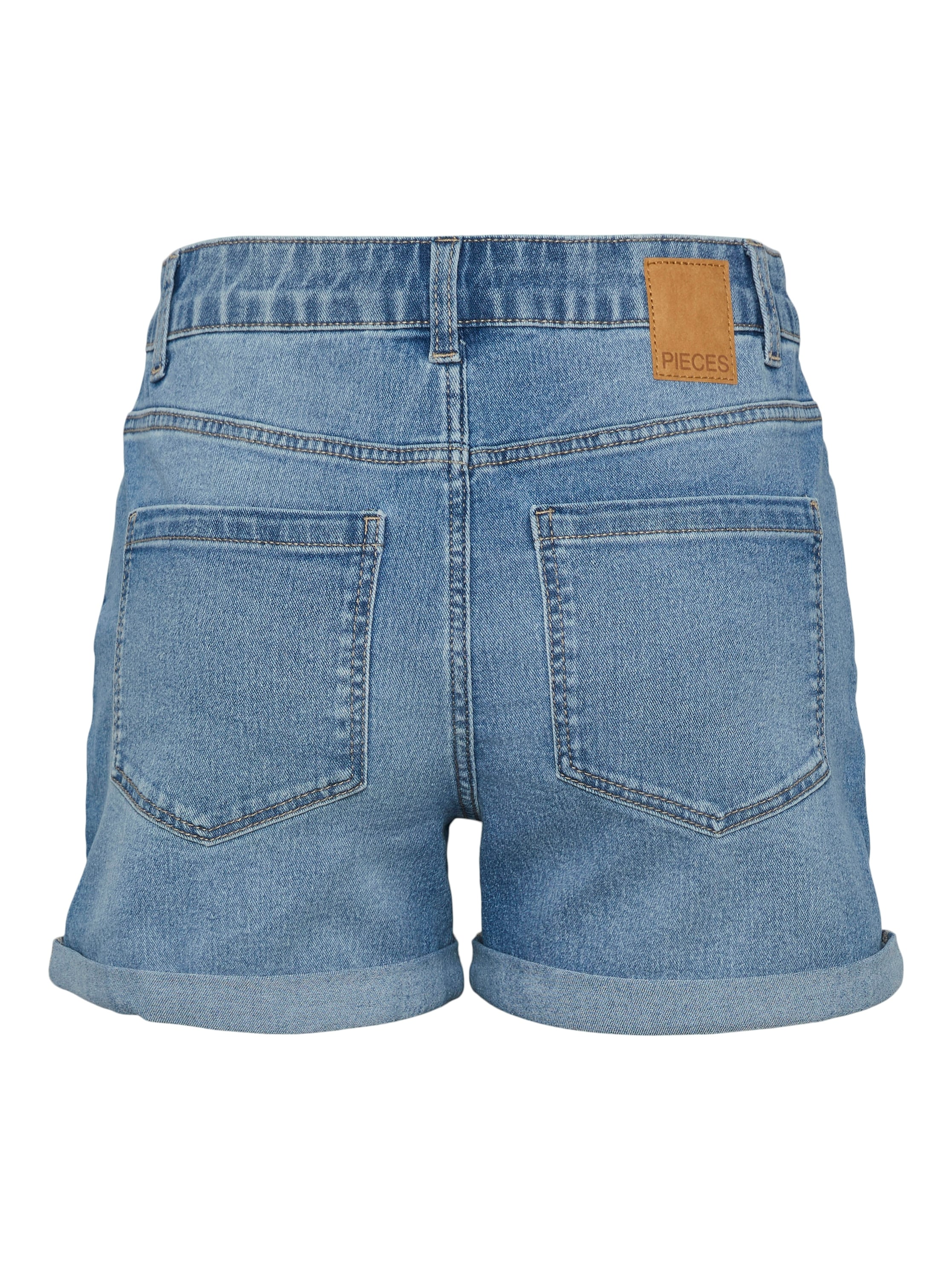 pieces Jeansshorts »PCPEGGY MW SHORTS LB NOOS BC«