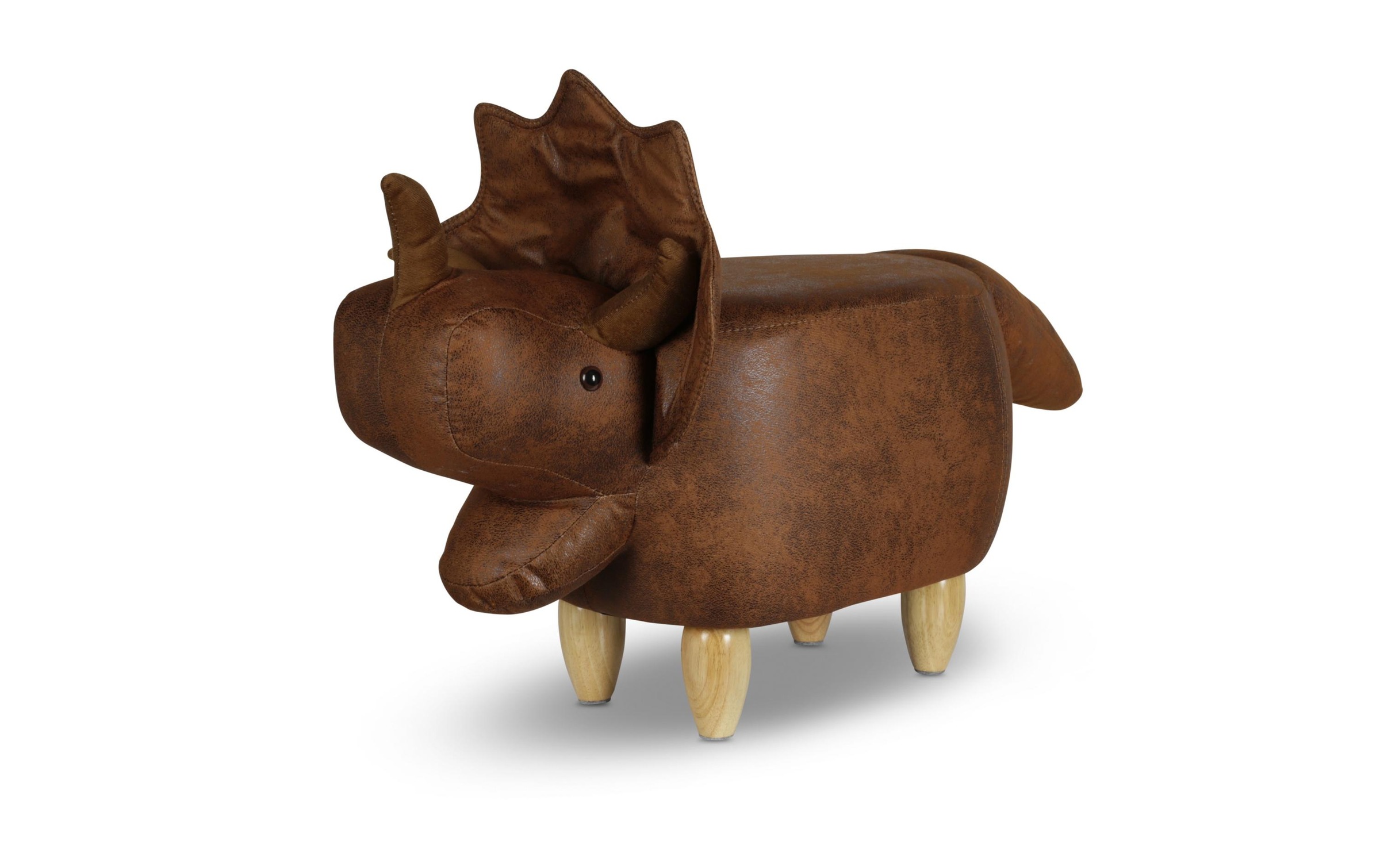 Image of Hocker "zoosy Dino Bolle Braun"