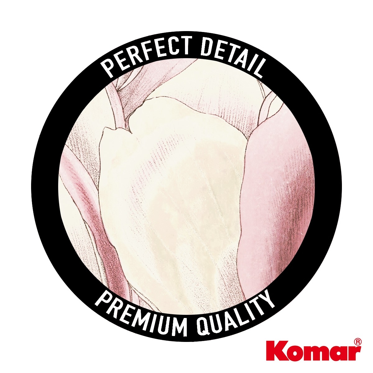 Komar Fototapete »Vlies Fototapete - Petals - Grösse 350 x 250 cm« Motiv | bedruckt glatt