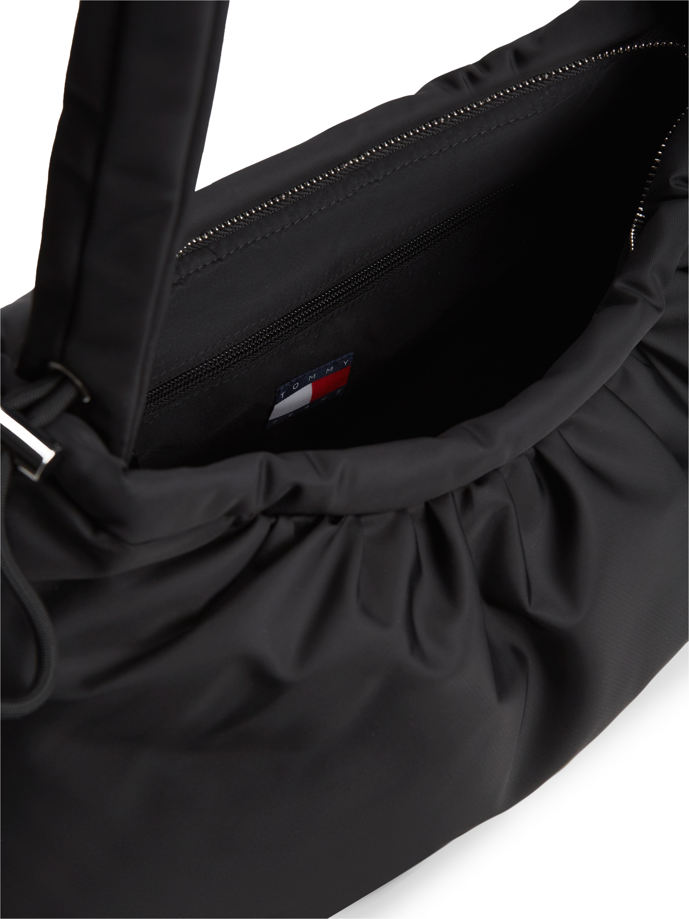 Tommy Jeans Hobo »TJW ICON CHARMS HOBO« Sac à main femme, sac épaule avec porte-clés amovible