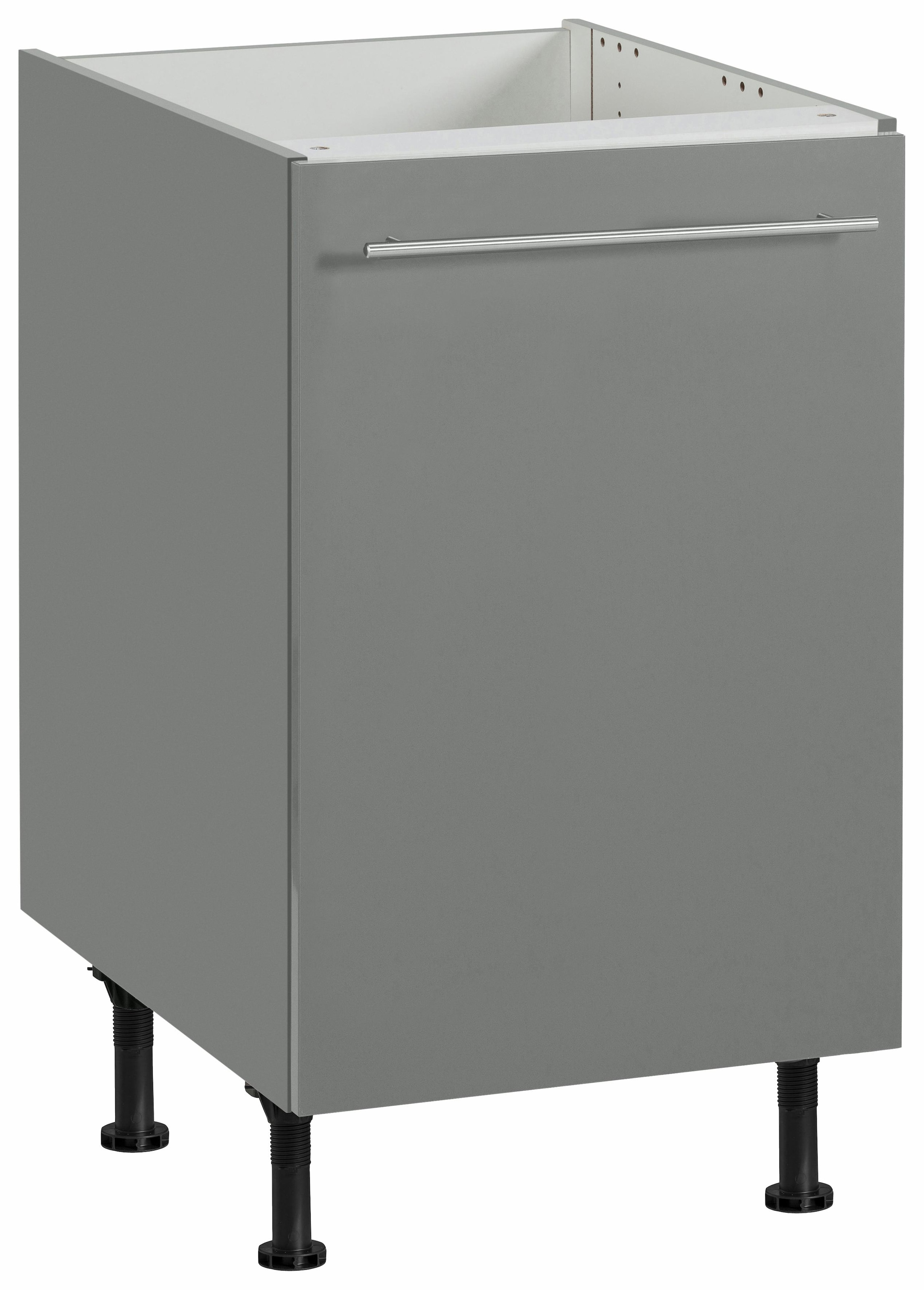 Image of OPTIFIT Spülenschrank "Bern" 50 cm breit, mit 1 Tür, mit höhenverstellbaren Füssen, mit Metallgriff