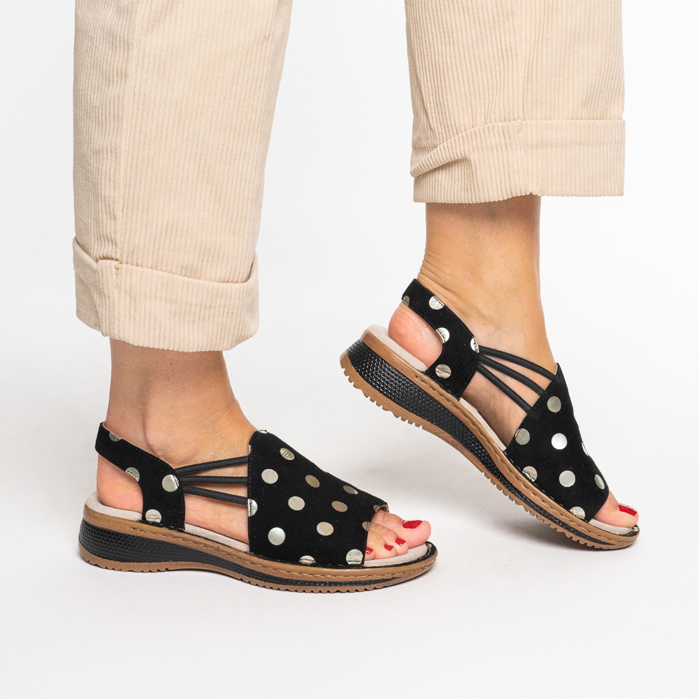 Ara Sandale à lanières »HAWAII«  , chaussure d'été, sandale, talon compensé, avec bandes stretch, largeur G
