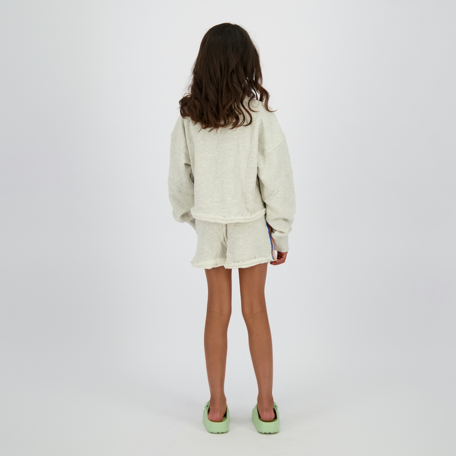 Vingino Pull , avec broderie badge logo, court, pour filles
