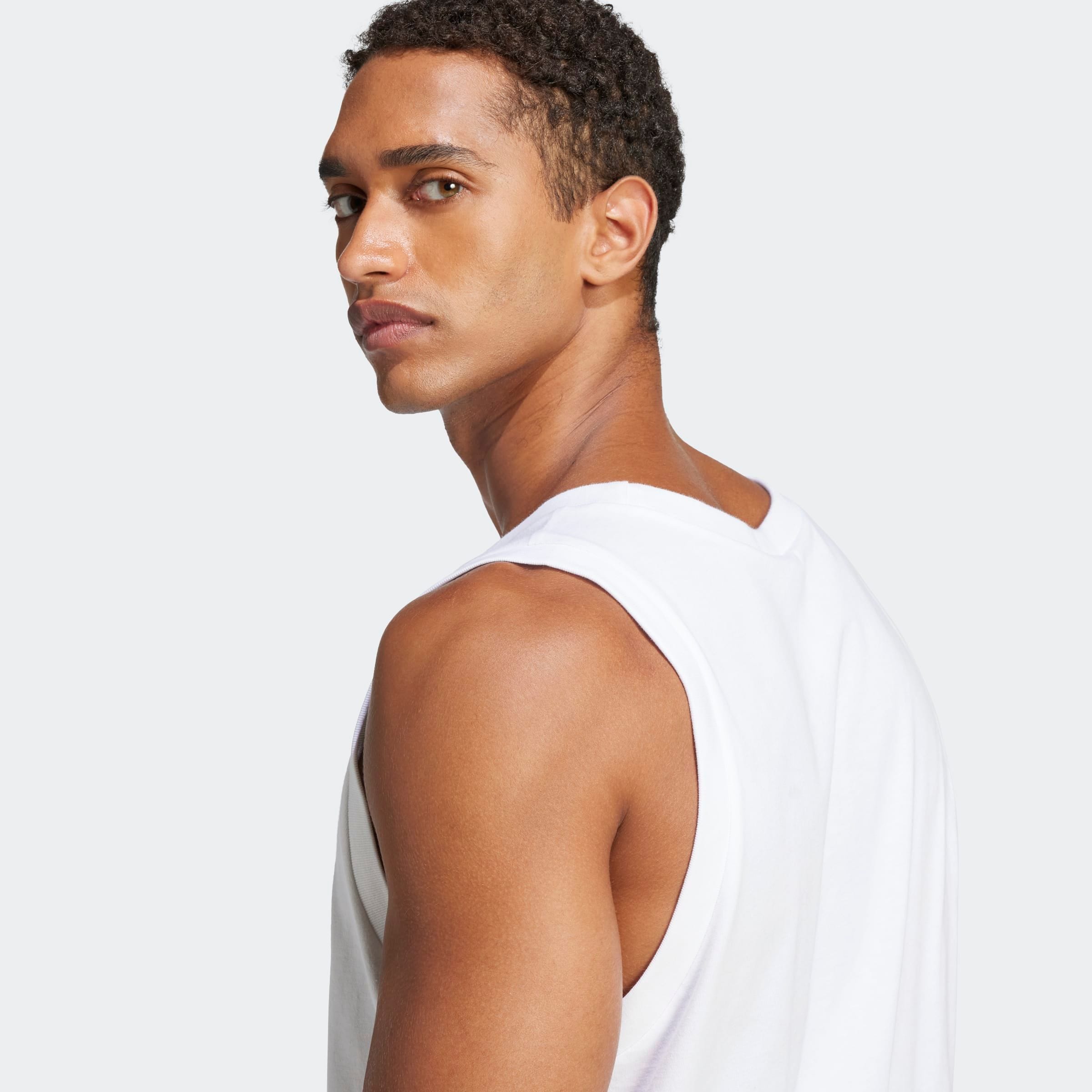 adidas Sportswear Débardeur »M SL TANK« col rond, sans fermeture, en coton