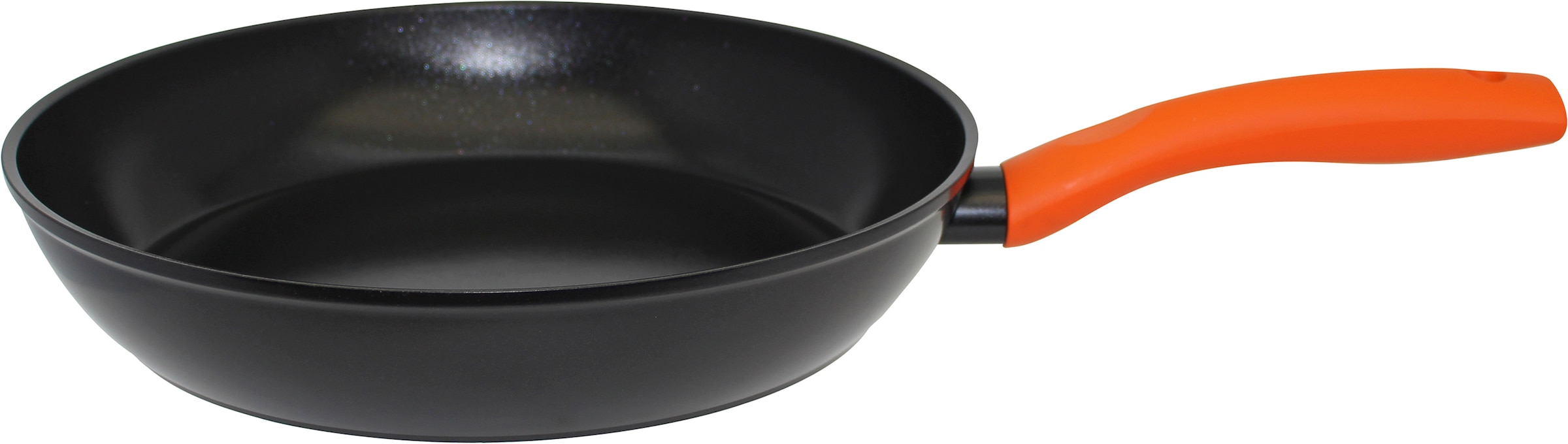 Elo Basic Sauteuse »Colorio mit farbigem Protektor« Aluminium Ensemble, Poêle avec protection poêle, 2 tlg. Poignée soft-touch avec protection contre les flammes