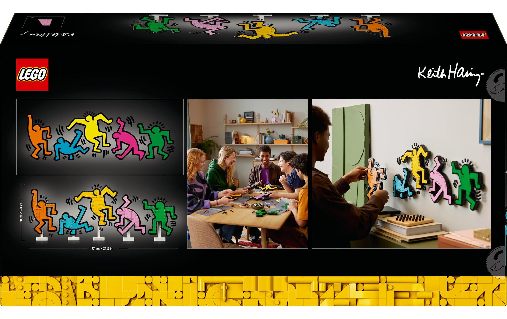 LEGO® Spielbausteine »Art Keith Haring Tanzende Figuren«