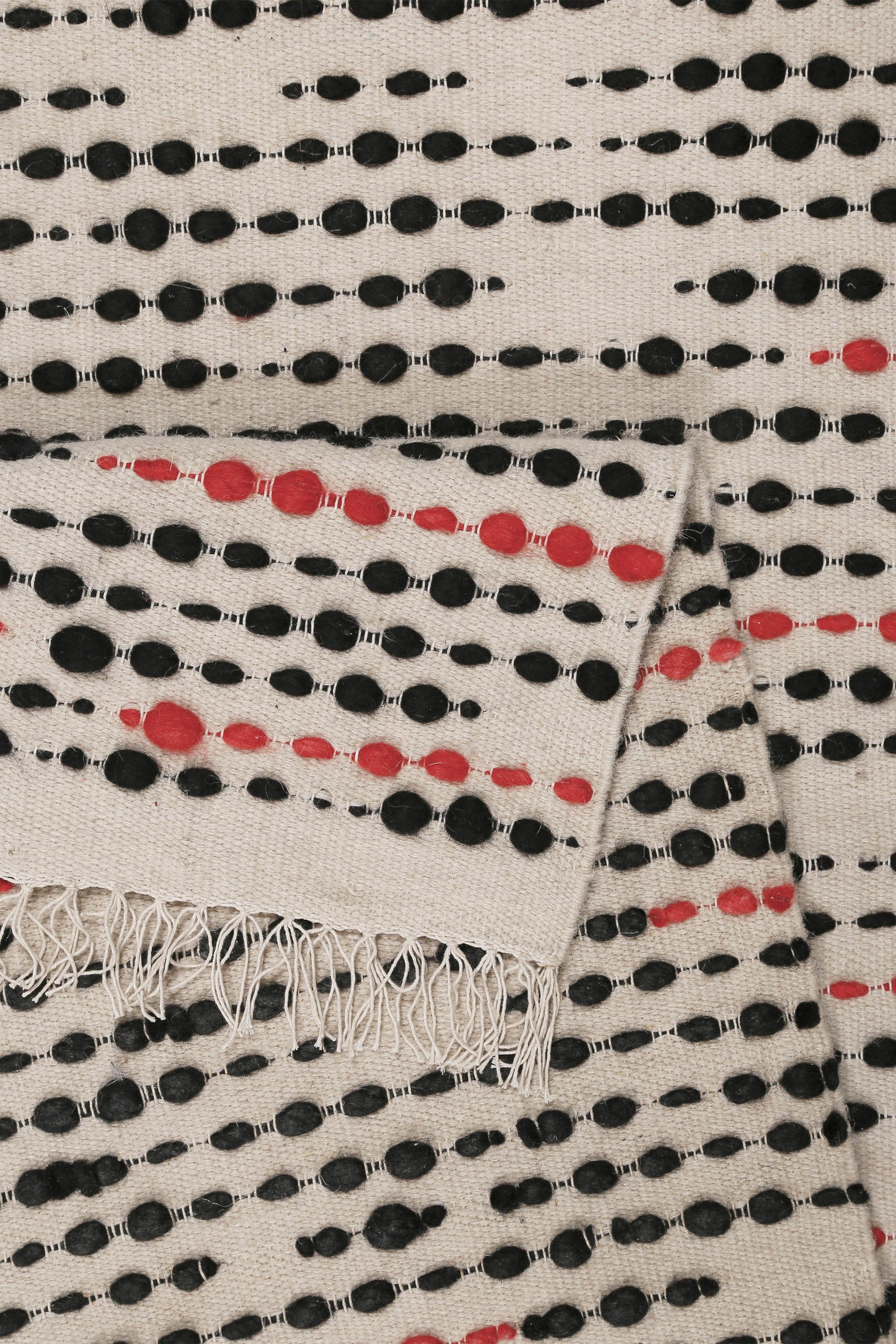 Wecon home Tapis »London Red« Rectangulaire 11 mm Höhe handgewebt, robust, strapazierfähig, skandinavisch, Naturfaser