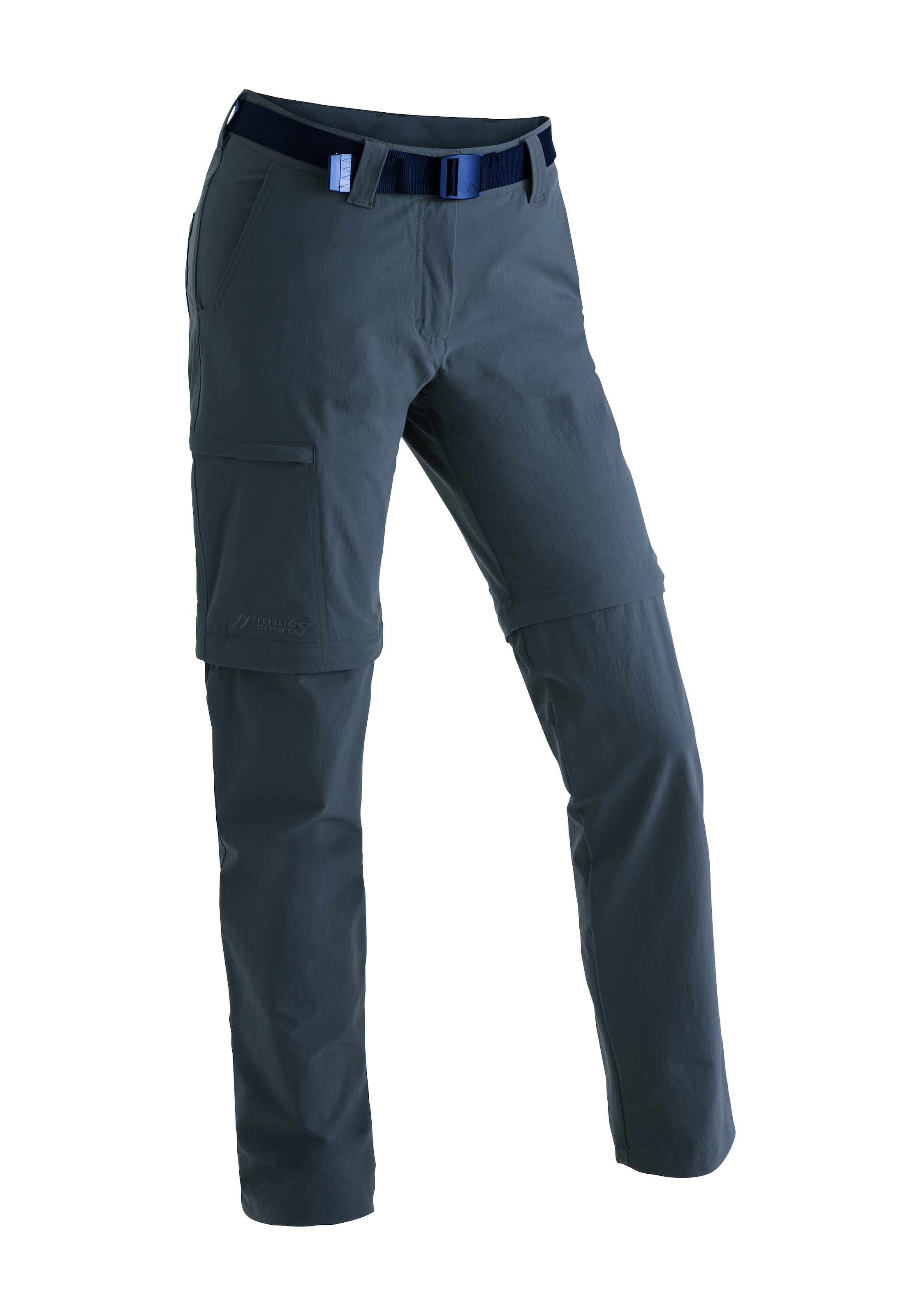 Maier Sports Funktionshose »Inara slim zip«, Damen Wanderhose, zipp-off Outdoor-Hose, 4 Taschen, Slim Fit