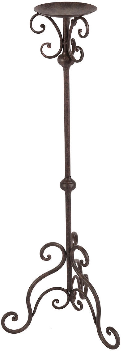 Wandkerzenhalter »Kerzenständer - antikbraun 80cm«, (1 St.)