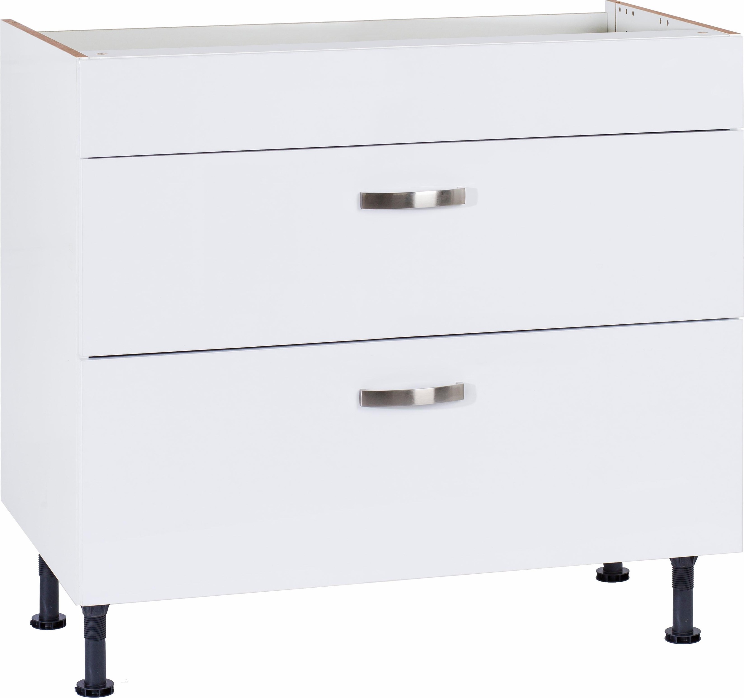 Image of OPTIFIT Kochfeldumbauschrank »Cara«, Breite 90 cm, mit Vollauszügen und Soft-Close-Funktion bei Ackermann Versand Schweiz