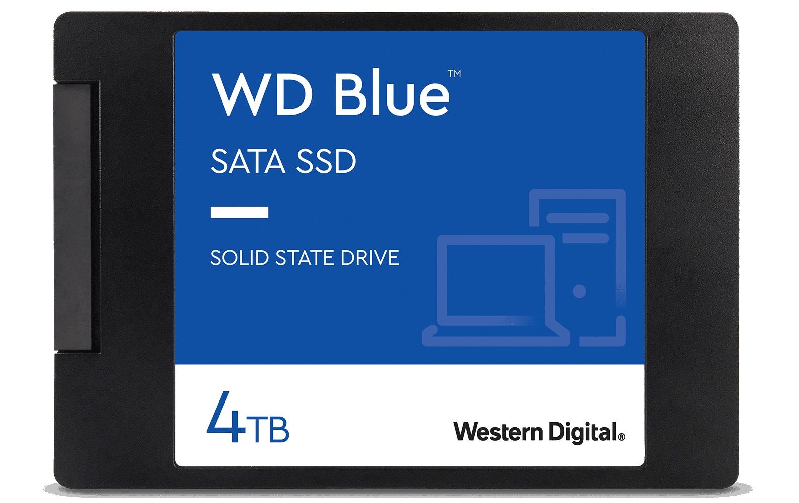 Western Digital interne SSD »WD Blue 3D NAND«, Anschluss SATA
