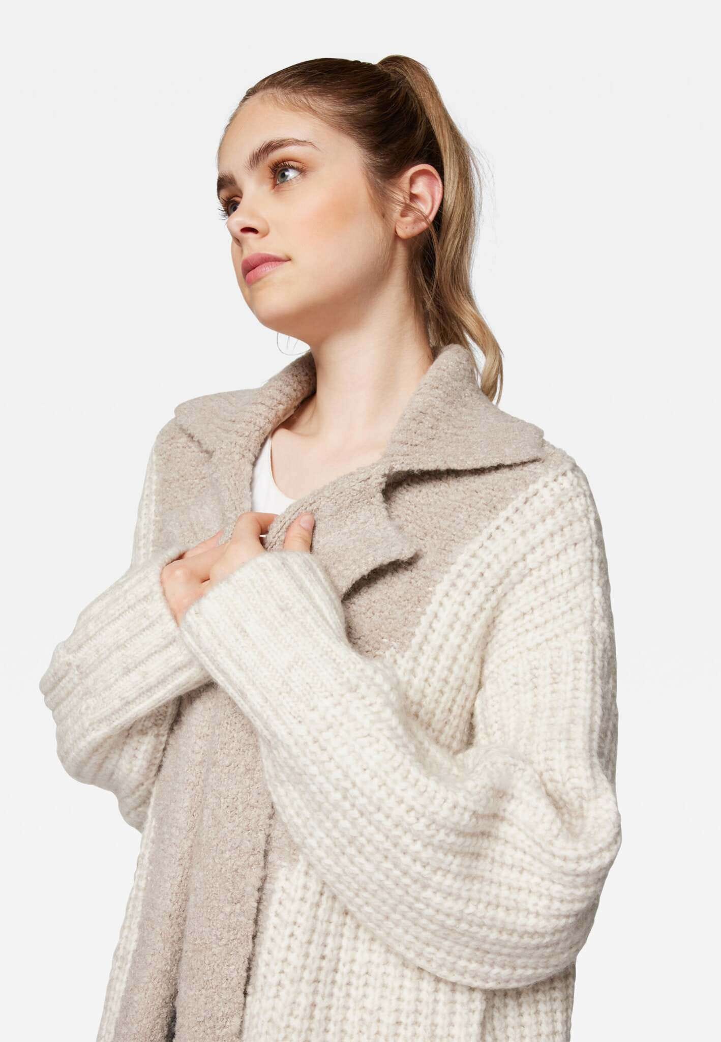 Mavi Strickfleecejacke »Mavi Cardigan Cardigan«