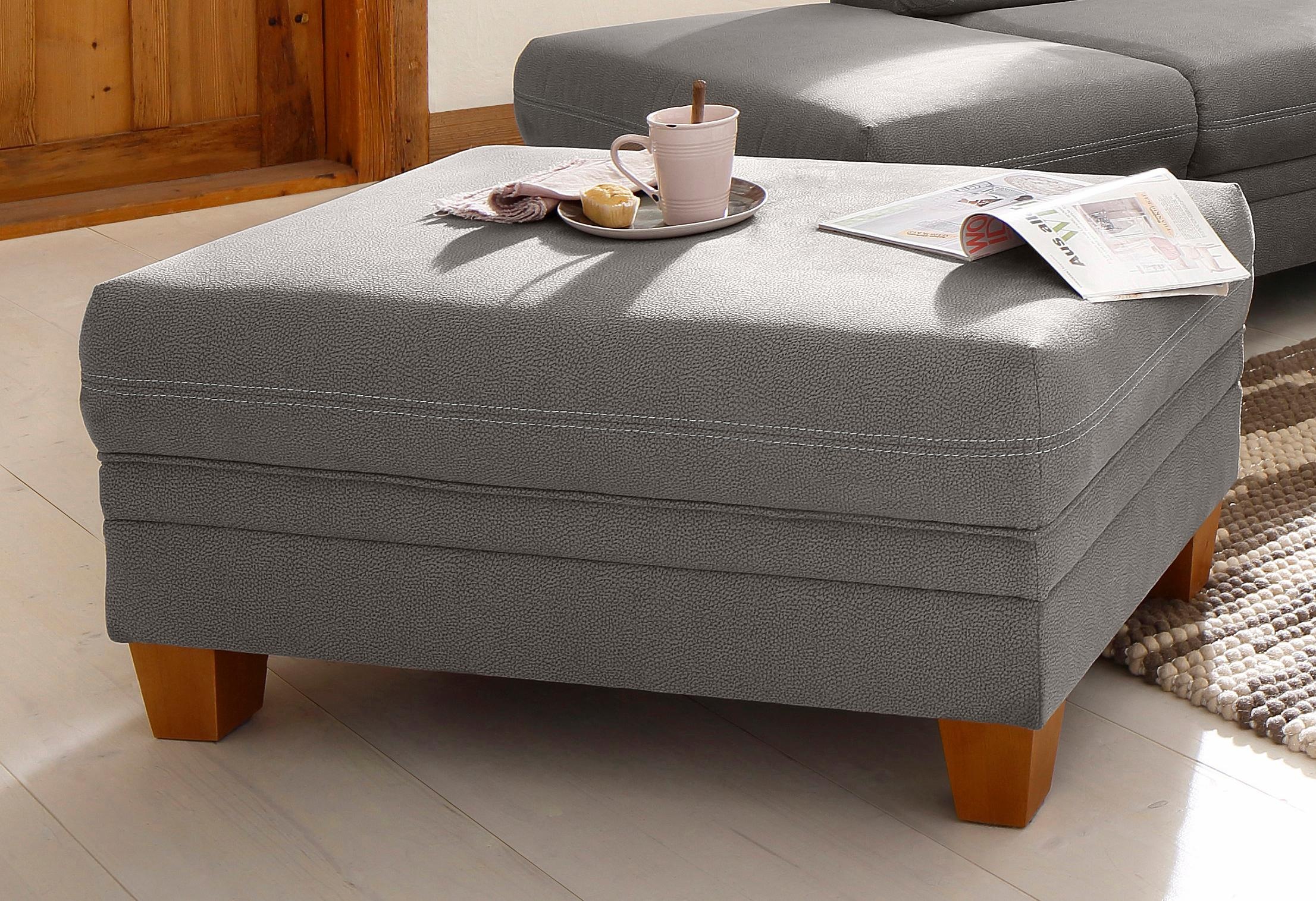 Image of Home affaire Hocker "Husum" mit Kontrastnaht