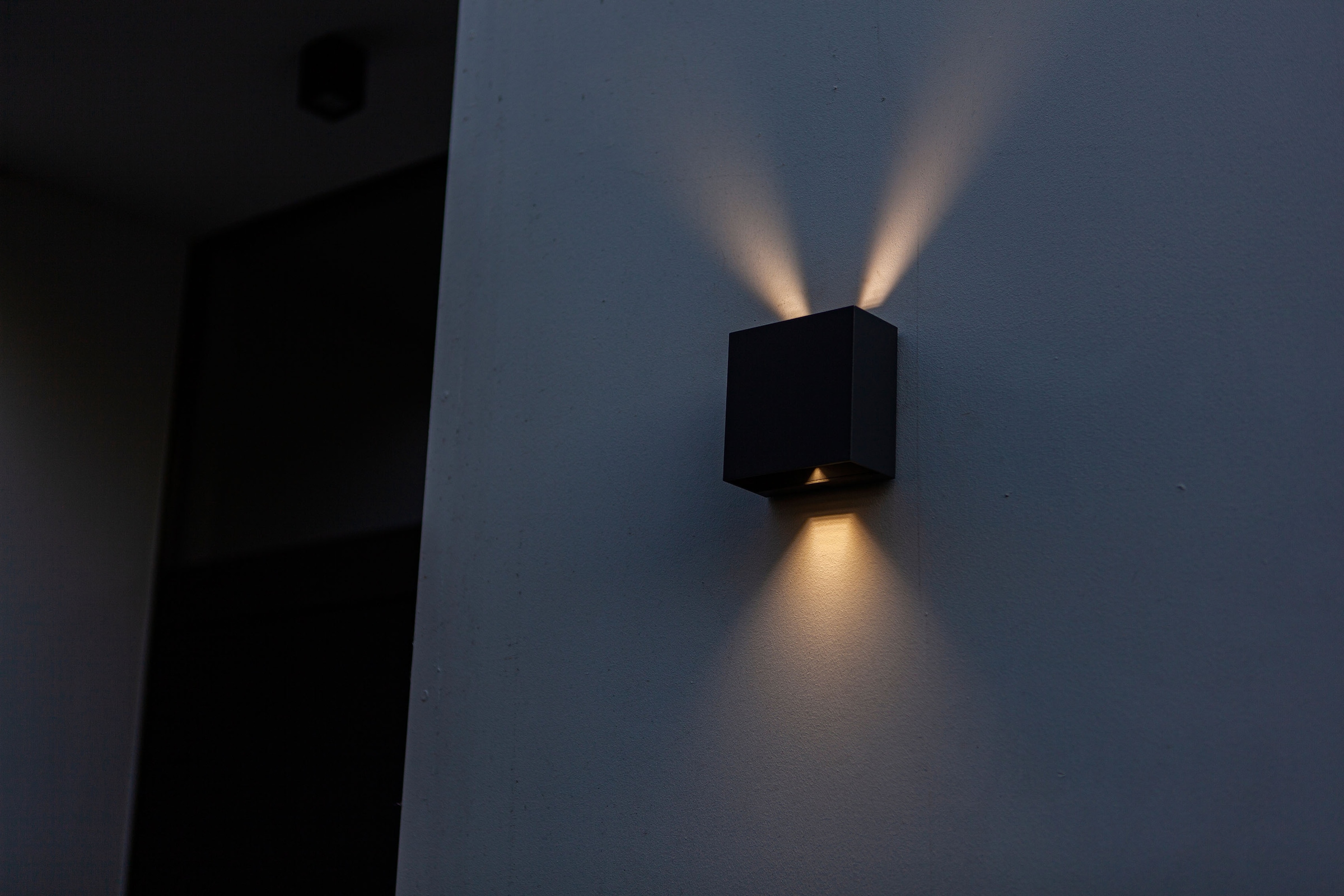 LUTEC LED Aussen-Wandleuchte »GEMINI«, Leuchtmittel LED-Modul | LED fest integriert