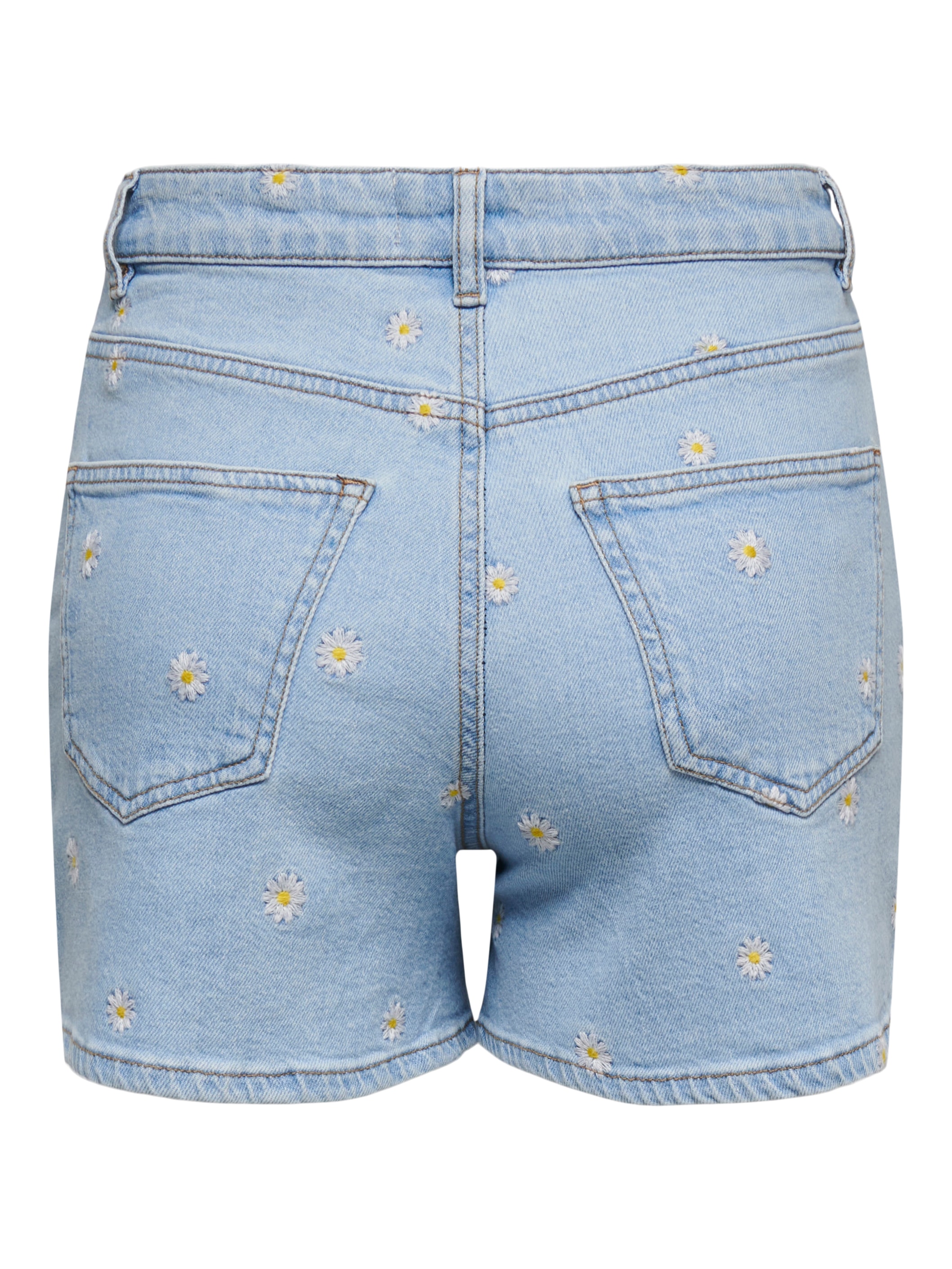 ONLY Short en jean »ONLJOSEPHINE HW DAISY DNM SHORTS AZGNOOS« mélange coton, taille haute