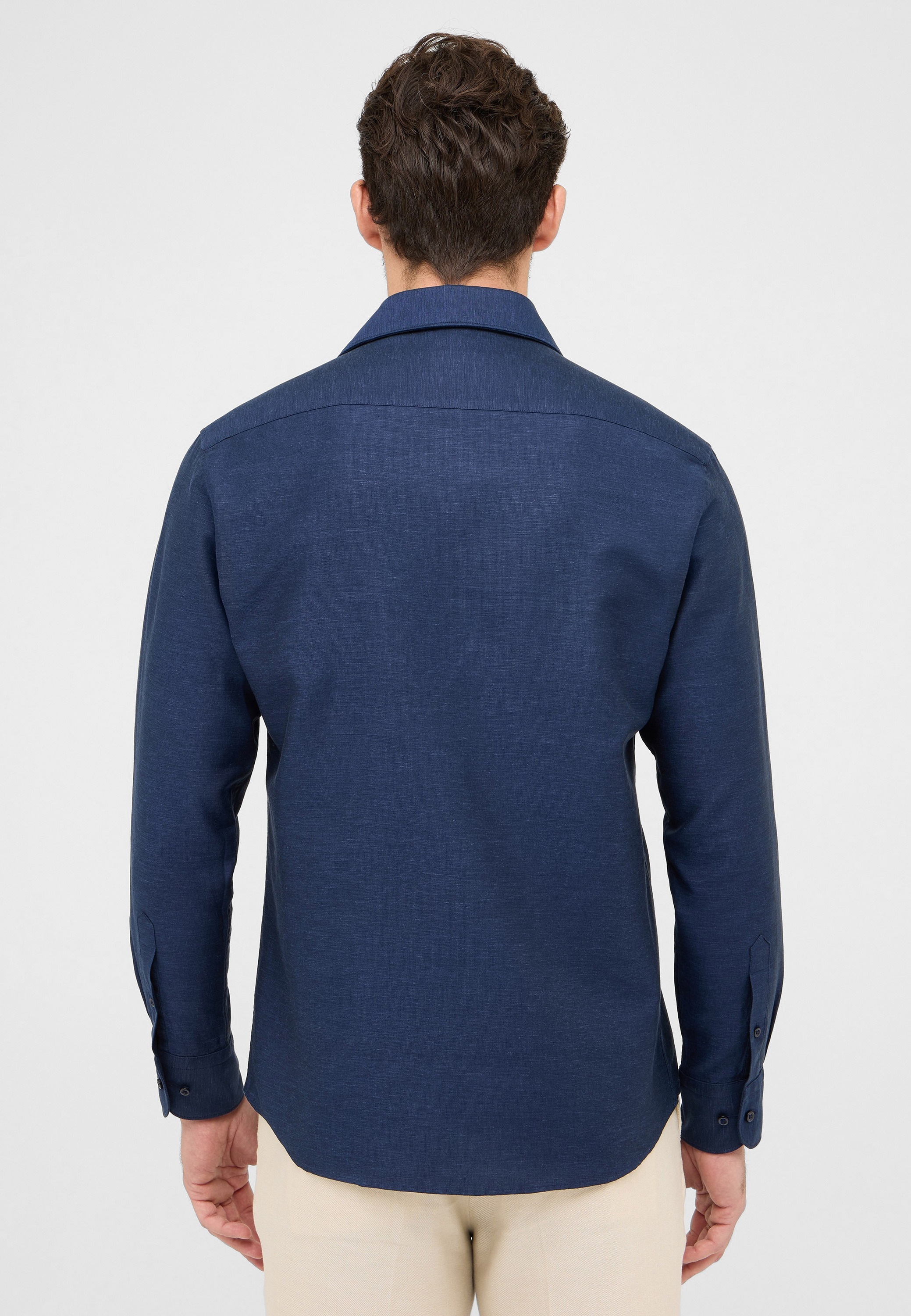 Eterna Langarmhemd »MODERN FIT«, EASY IRON (bügelleicht)