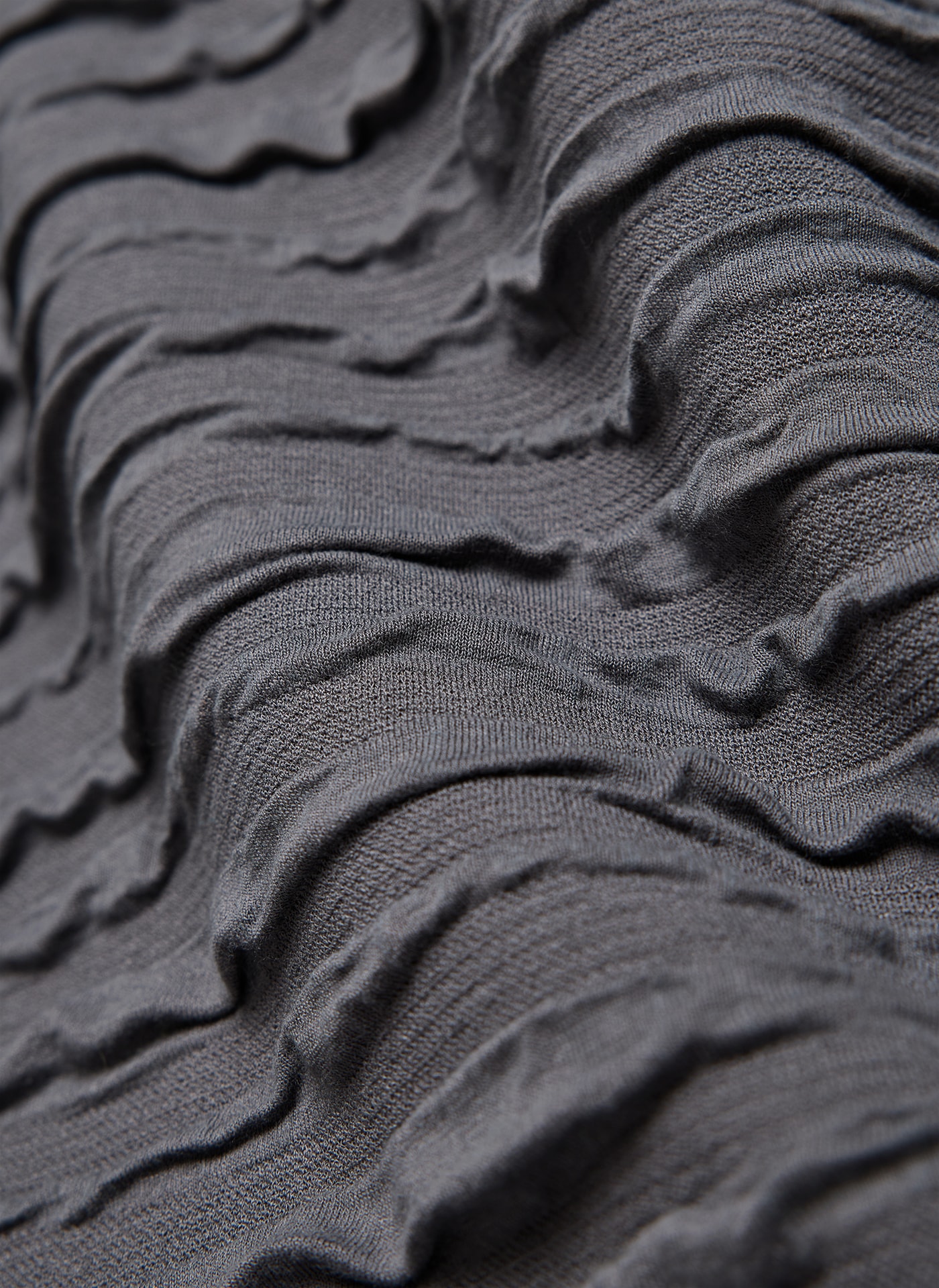 Rabe T-shirt à manches 3/4 mit Crinkle Optik