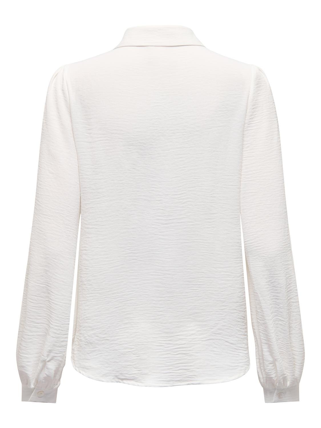 ONLY Hemdbluse »ONLMETTE PEARL LS SHIRT WVN« Kunstfaser, regular fit