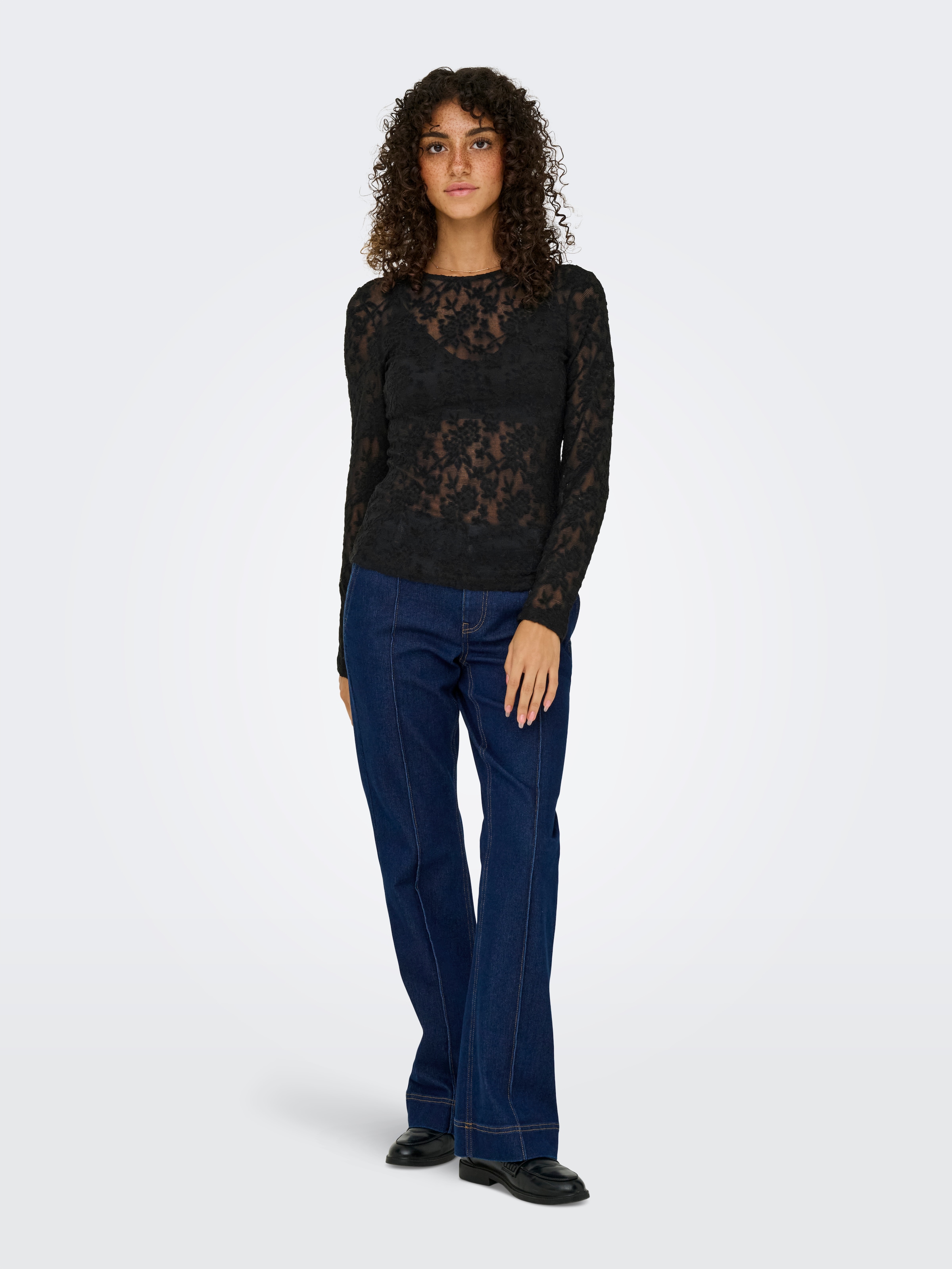 ONLY Langarmshirt »ONLBLAISE L/S TOP JRS«