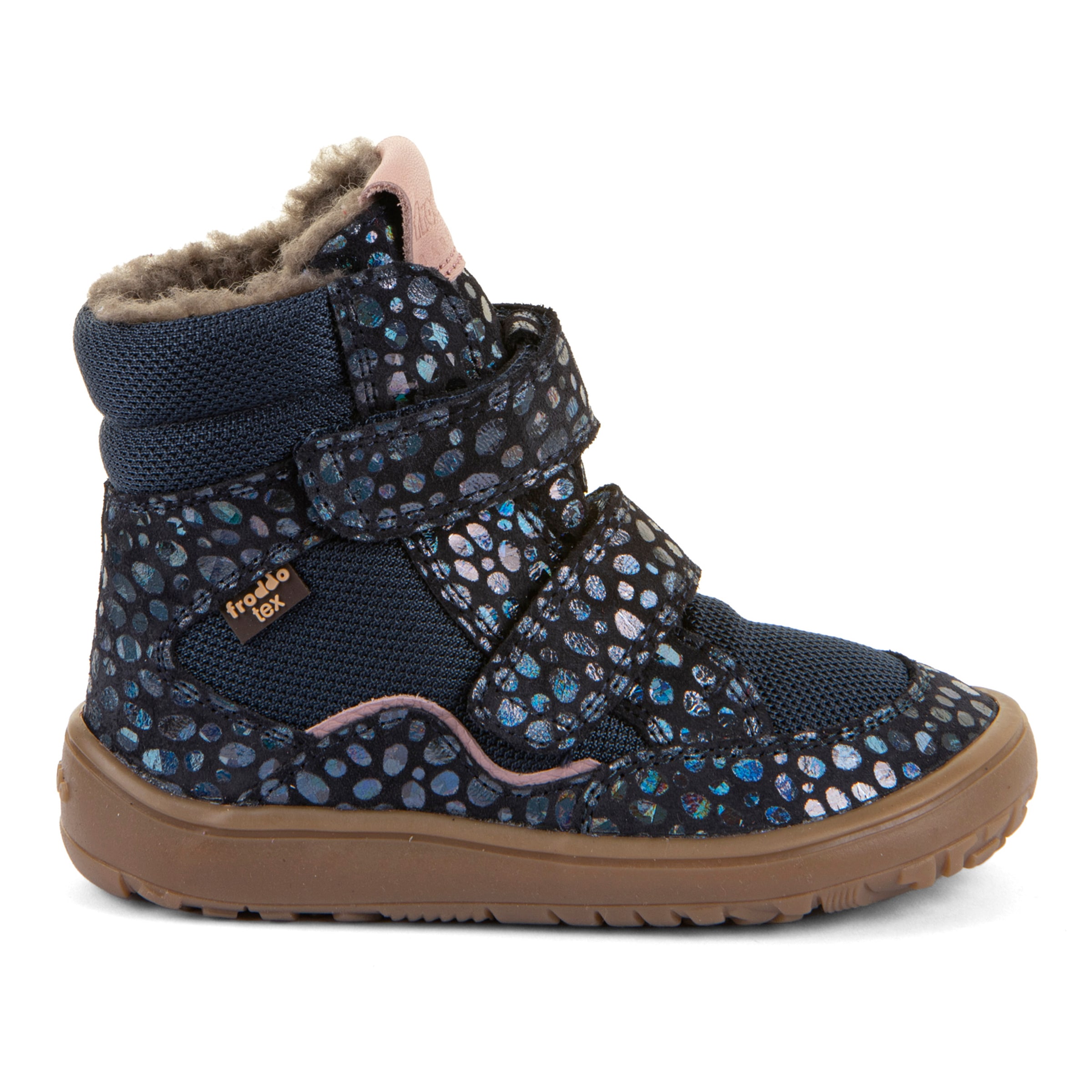 froddo® Chaussures pieds nus »BAREFOOT TEX WINTER«  chaussure à scratch, bottes d'hiver avec membrane TEX