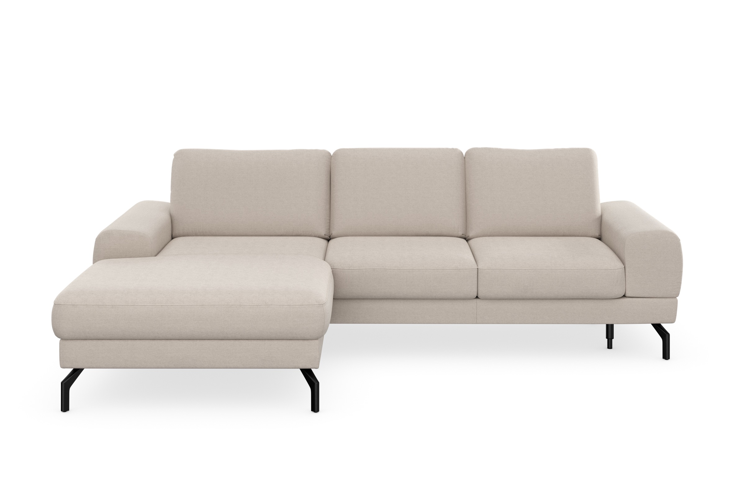 sit&more Ecksofa »Cinturo L-Form« inklusive Sitztiefenverstellung und Federkern, Sitzhöhe 48 cm