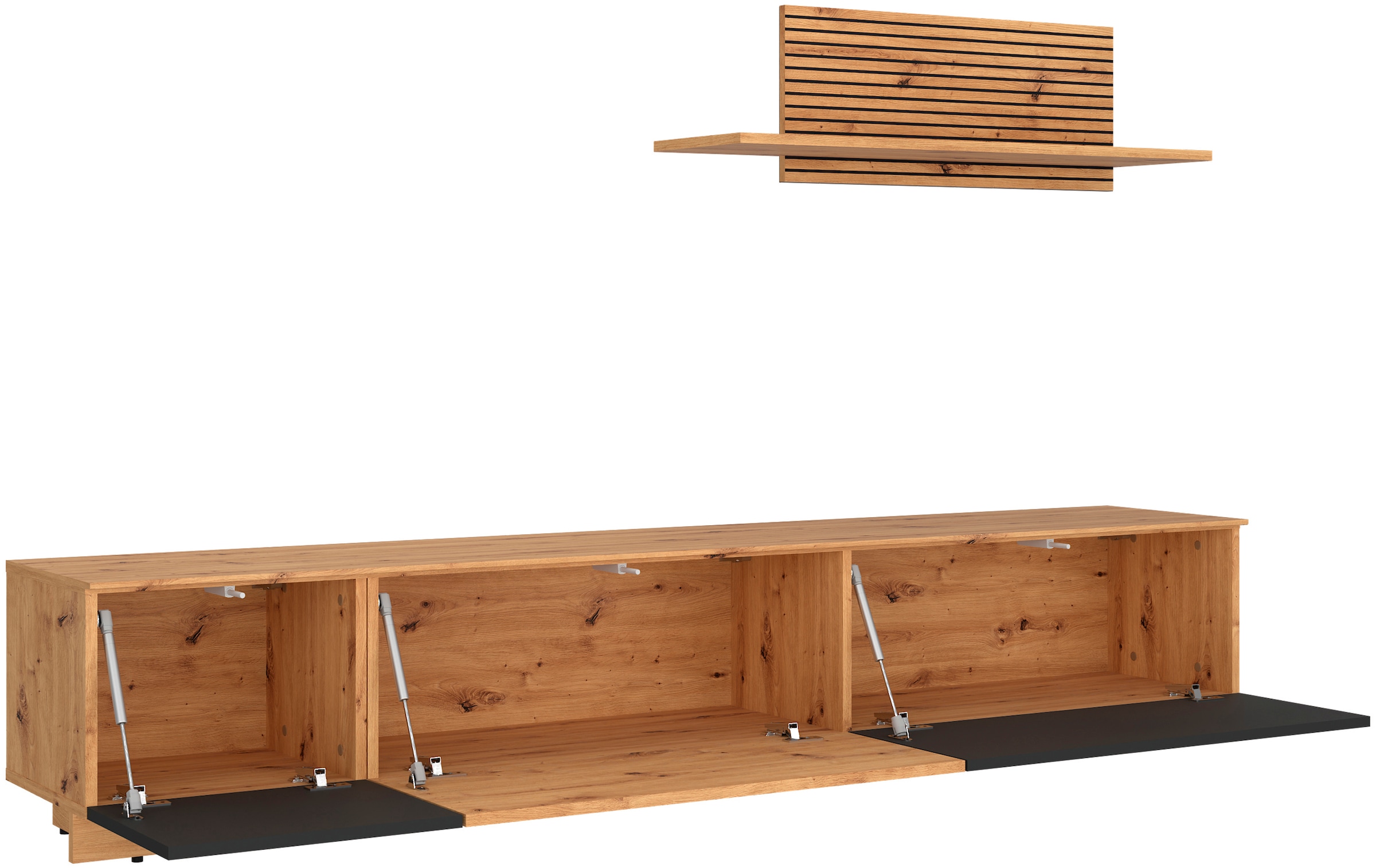 GOODproduct Meuble mural »mit Lowboard und Paneel«