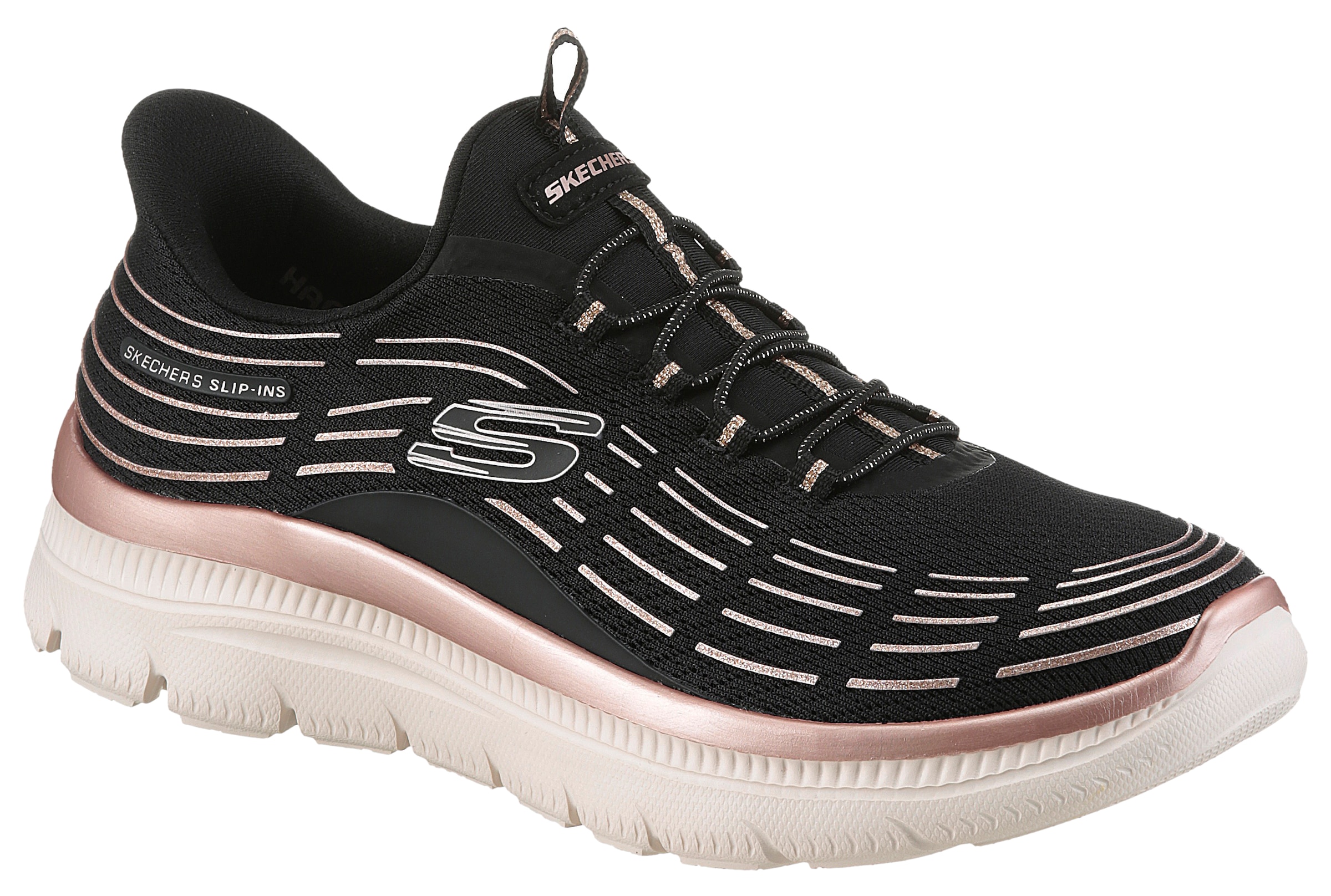 Image of Skechers Slip-On Sneaker "SUMMITS PLUS-SOFT LUSTER" Freizeitschuh, Schlupfschuh in veganer Verarbeitung