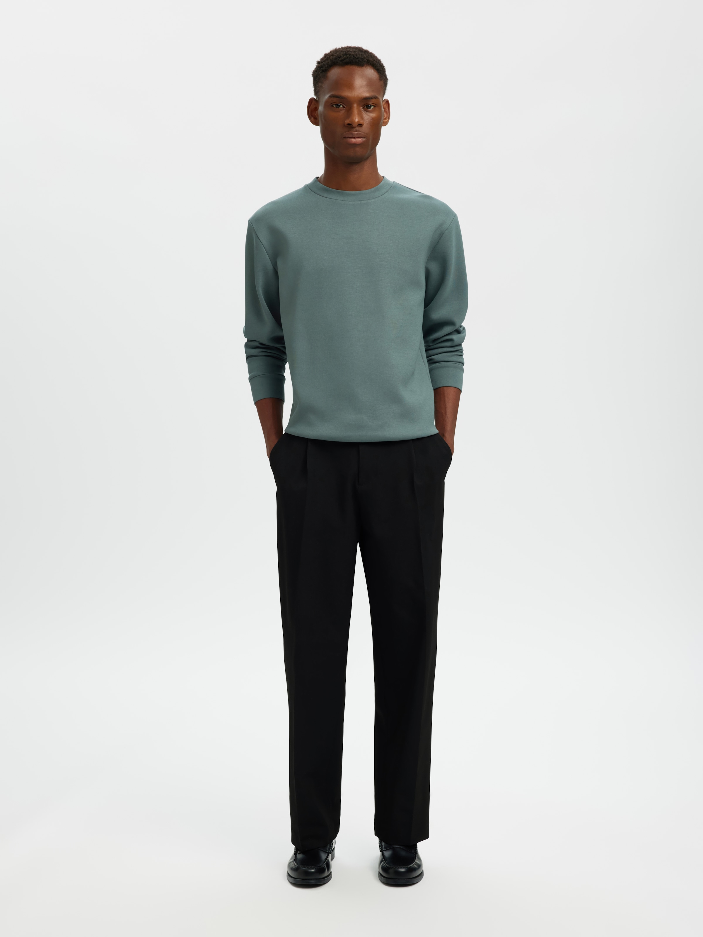 SELECTED Chinohose »SLH220-LOOSE FINN FLEX PANTS NOOS«