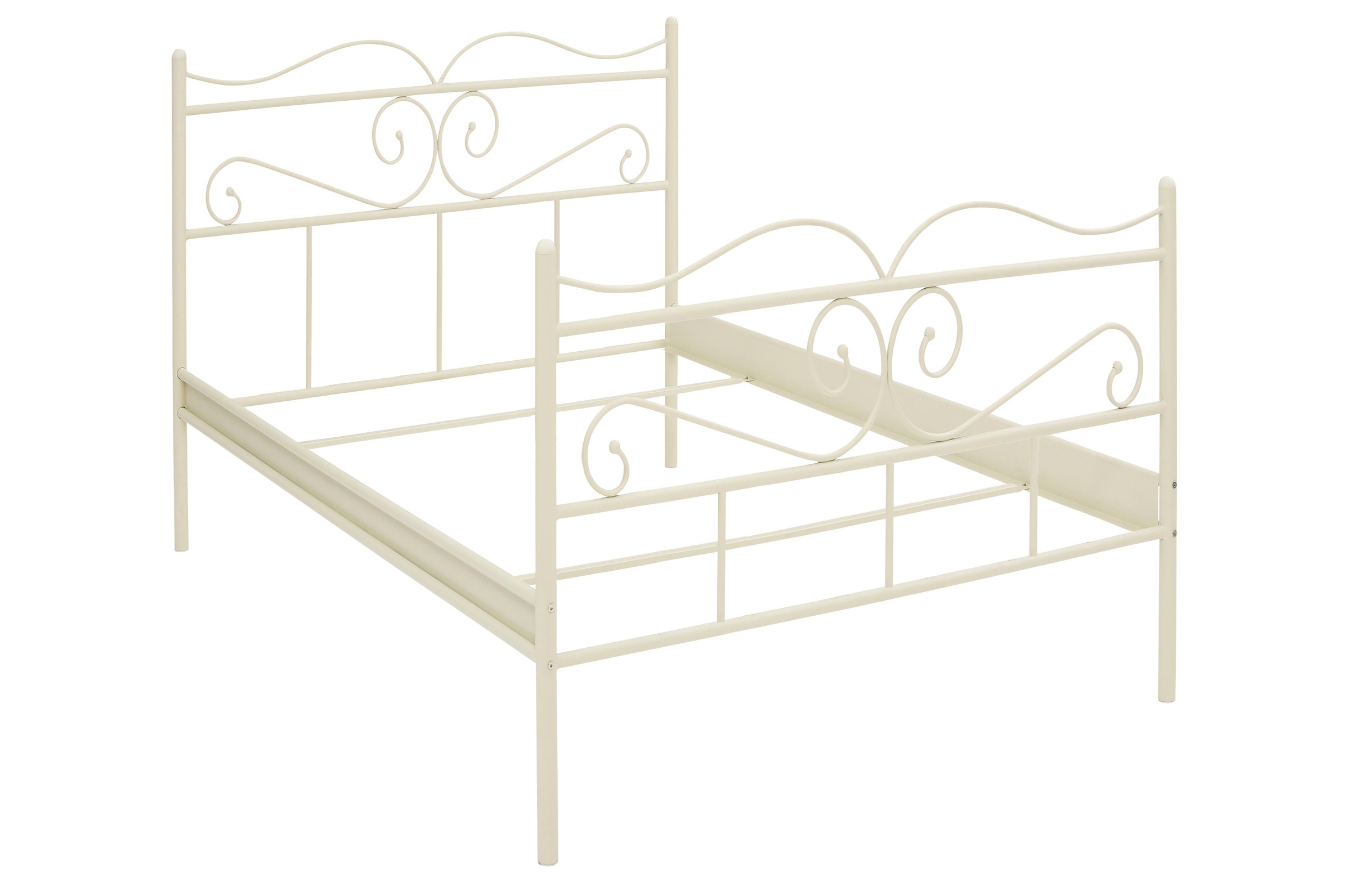 Image of Home affaire Metallbett »Jübek«, aus einem Metallgestell, in verschiedenen Bettbreiten und Farbvarianten, dekoratives Kopf- und Fussteil bei Ackermann Versand Schweiz