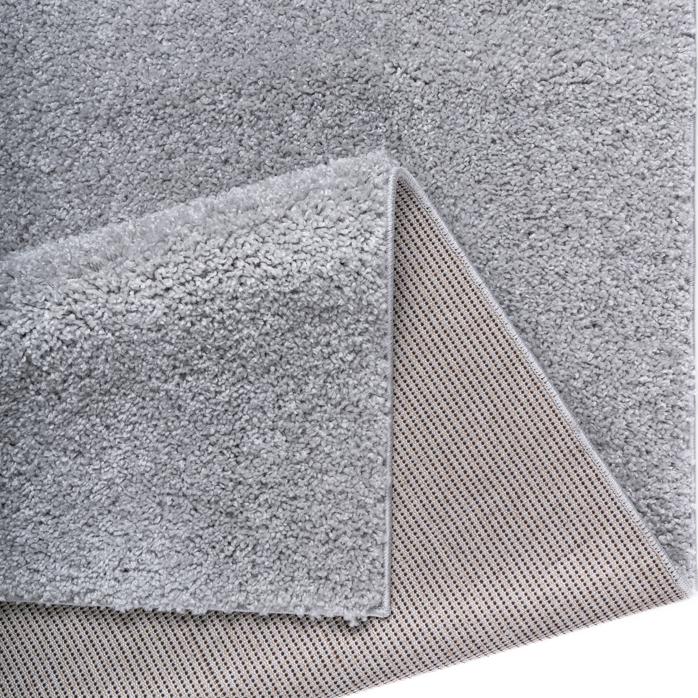 Bruno Banani Hochflor-Teppich »Shaggy Soft«, rechteckig, 30 mm Höhe, gewebt, Uni Farben, besonders weich und kuschelig