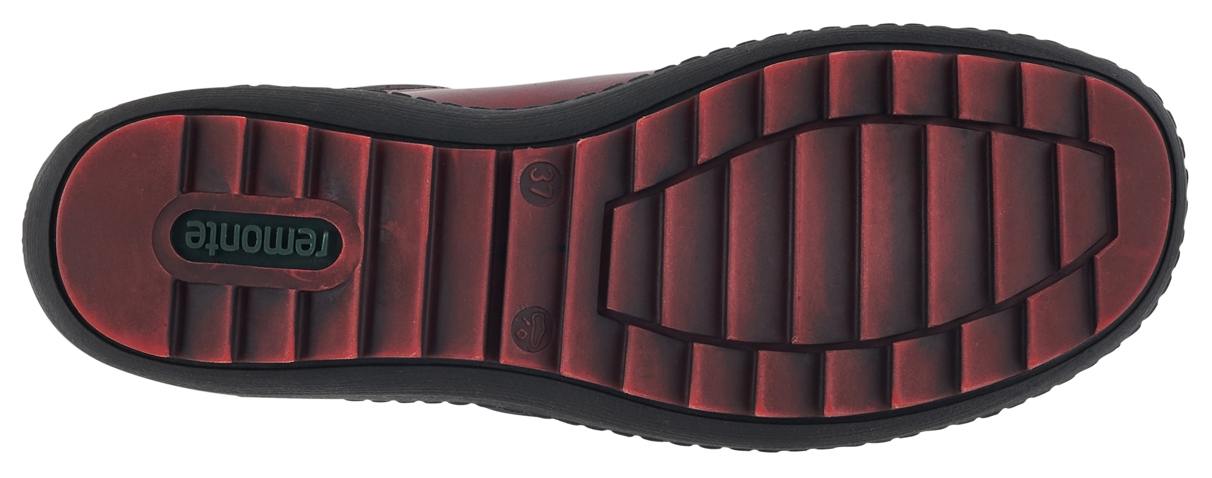 Remonte Schnürboots, Flats, Komfortschuh, Boots mit seitlichem Reissverschluss