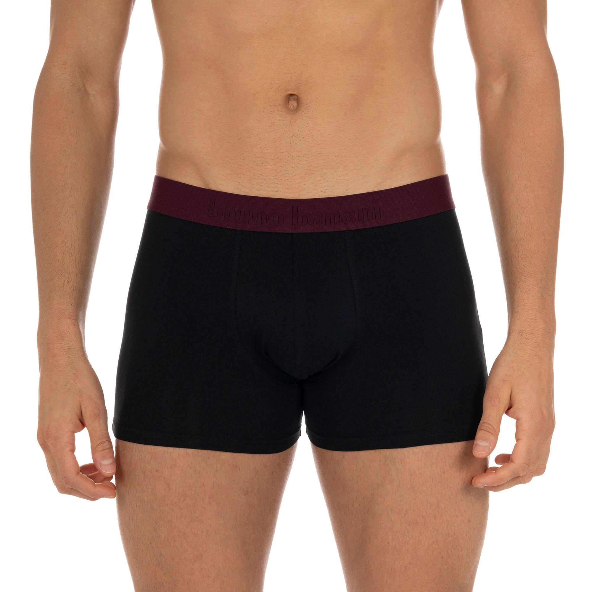 Bruno Banani Boxers »FLOWING« 2er Pack,  mit kontrastfarbenem Bündchen
