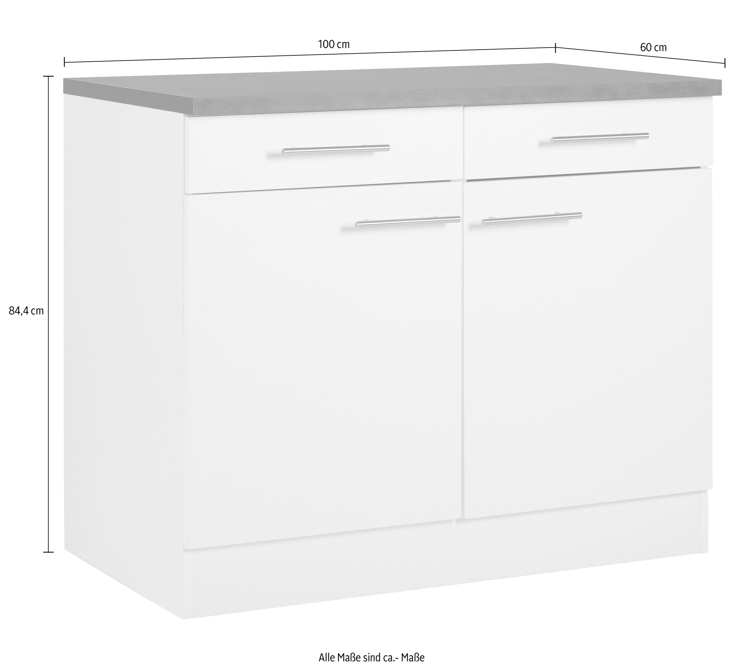 OPTIFIT Armoire basse »Mini« , Breite 100 cm