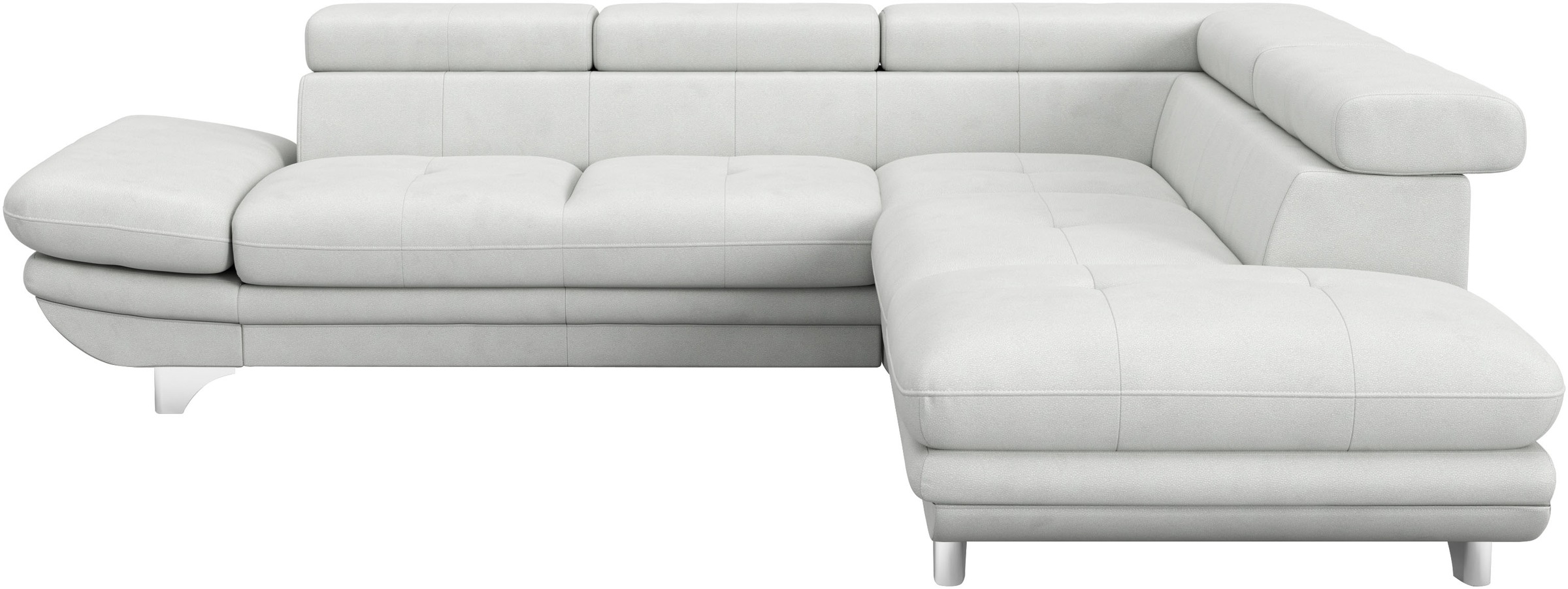 COTTA Ecksofa »Enterprise L-Form« mit Arm- & Kopfteilverstellung, wahlweise mit Bettfunktion