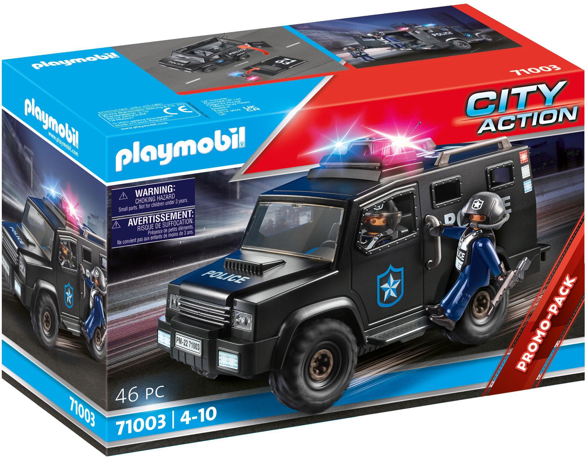 Image of Playmobil® Konstruktions-Spielset »SWAT Truck (71003), City Action«, (46 St.), Made in Germany bei Ackermann Versand Schweiz